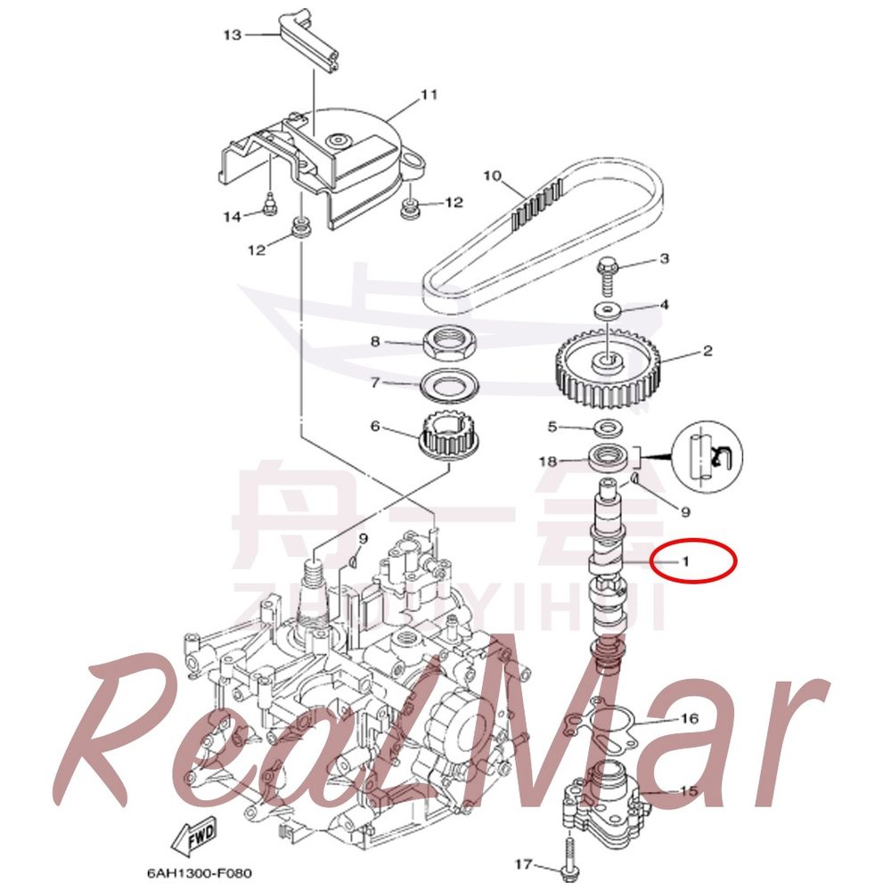 FIG.     8   OIL PUMP 爆炸图