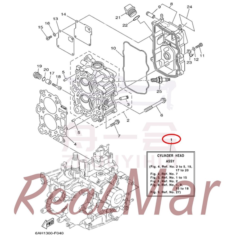 FIG.     4   CYLINDER & CRANKCASE 2 爆炸图