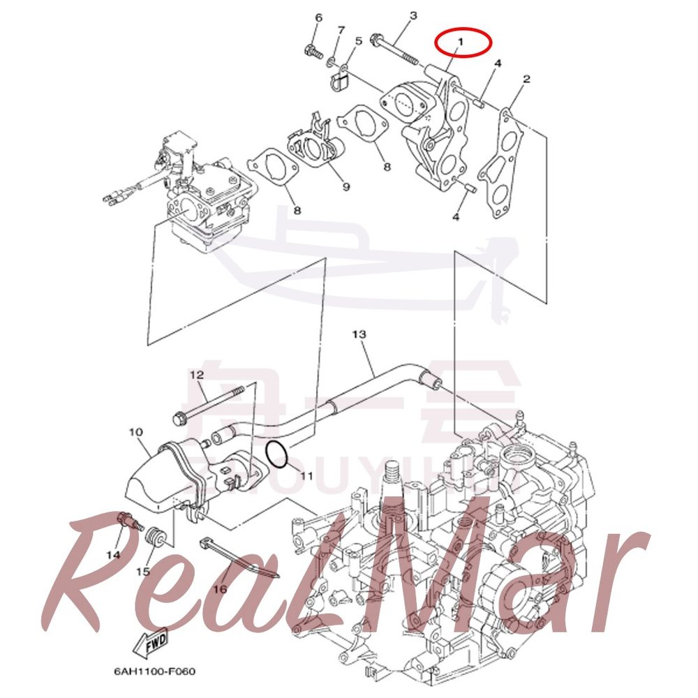 FIG.     6   INTAKE 爆炸图