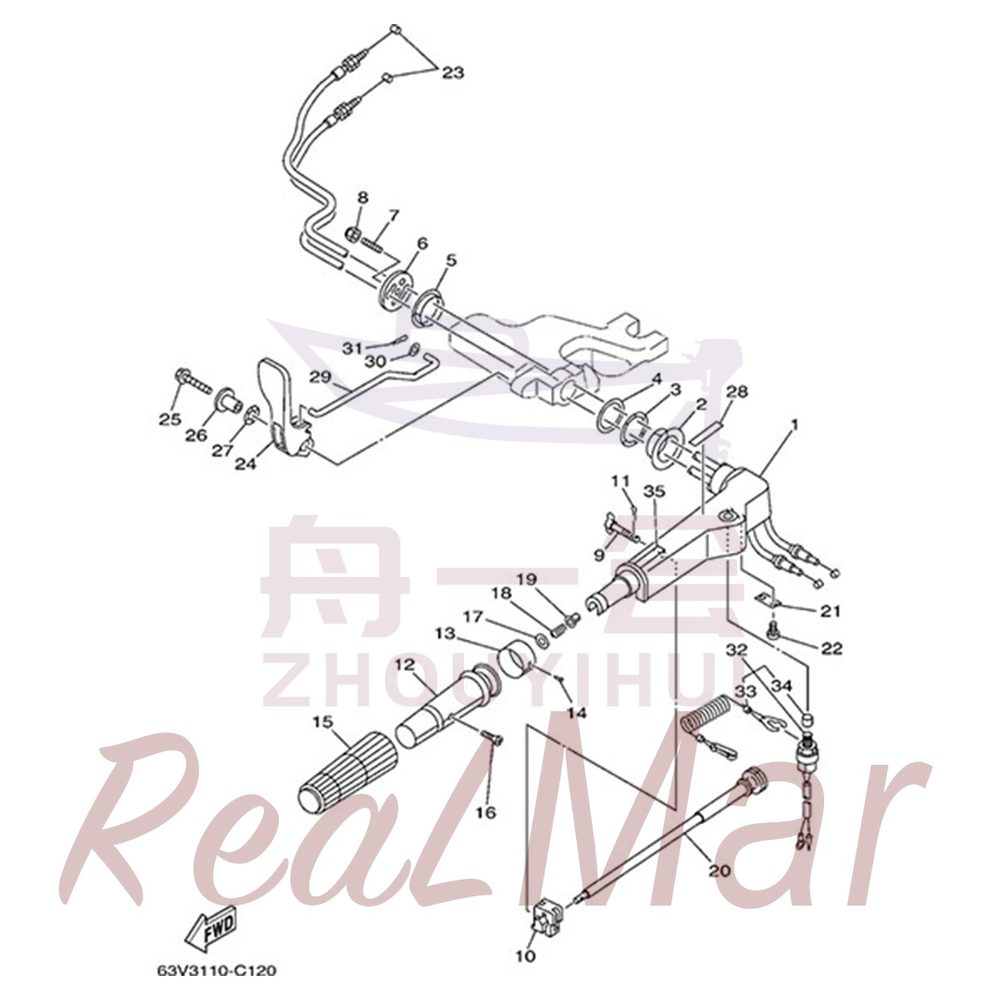 FIG.   11   STEERING 爆炸图