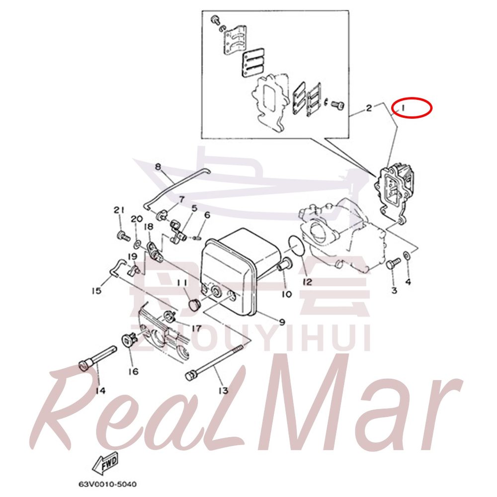 FIG.     4   INTAKE 爆炸图