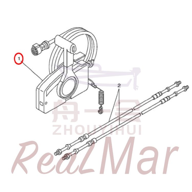 FIG. 26 REMOTE CONTROL BOX 爆炸图