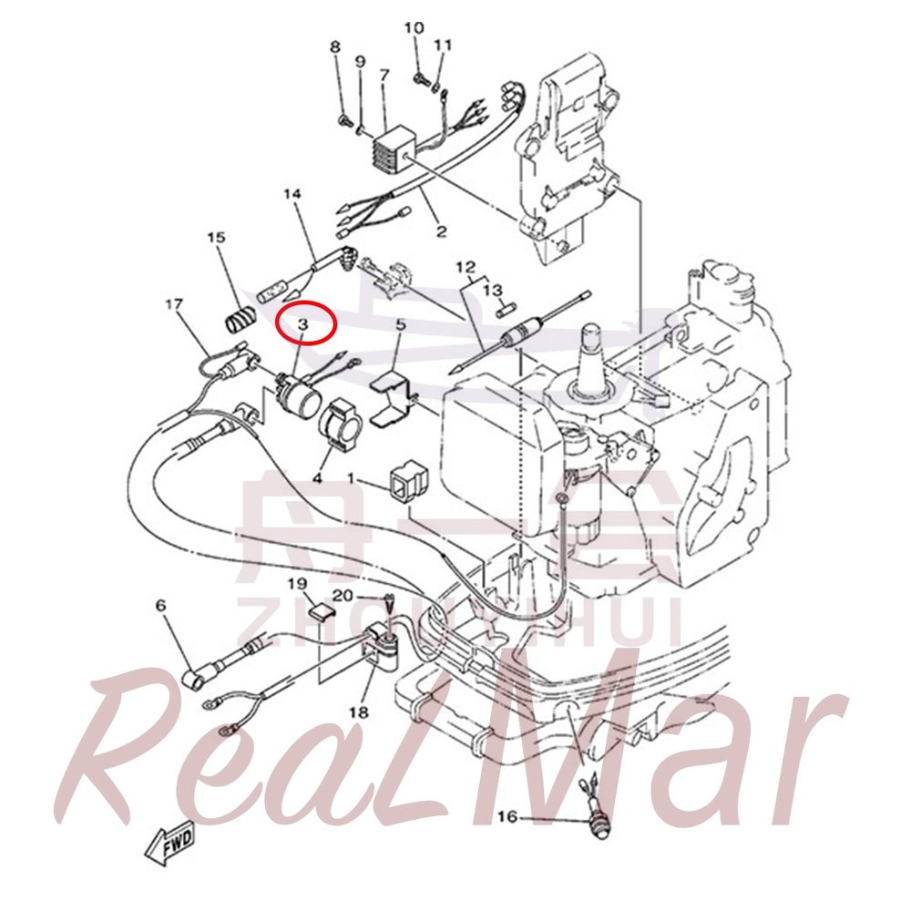 FIG. 10 ELECTRICAL 2 爆炸图