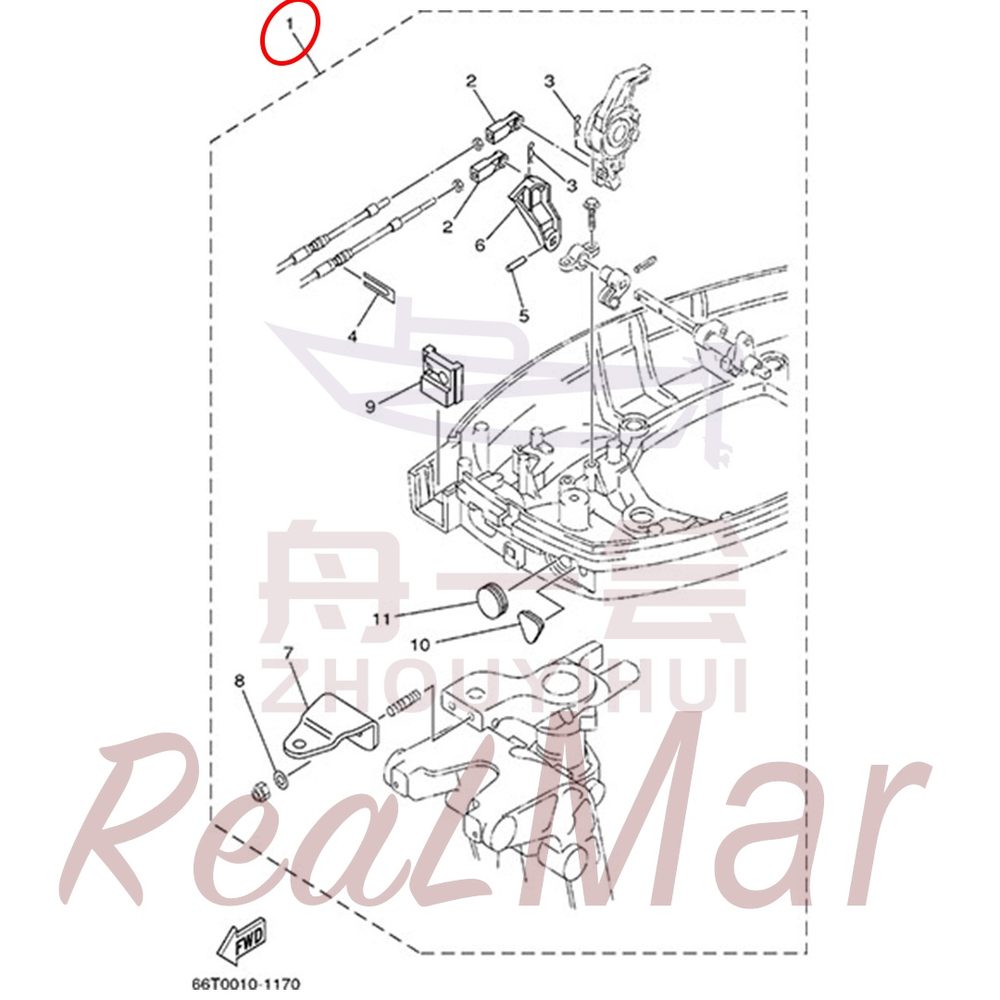 FIG.   17   REMO CON ATTACHMENT 爆炸图