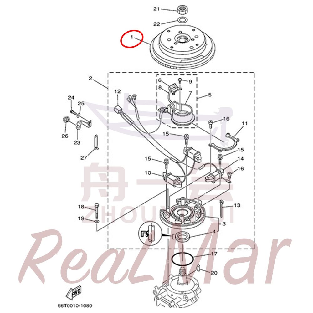 FIG.     8   GENERATOR 爆炸图