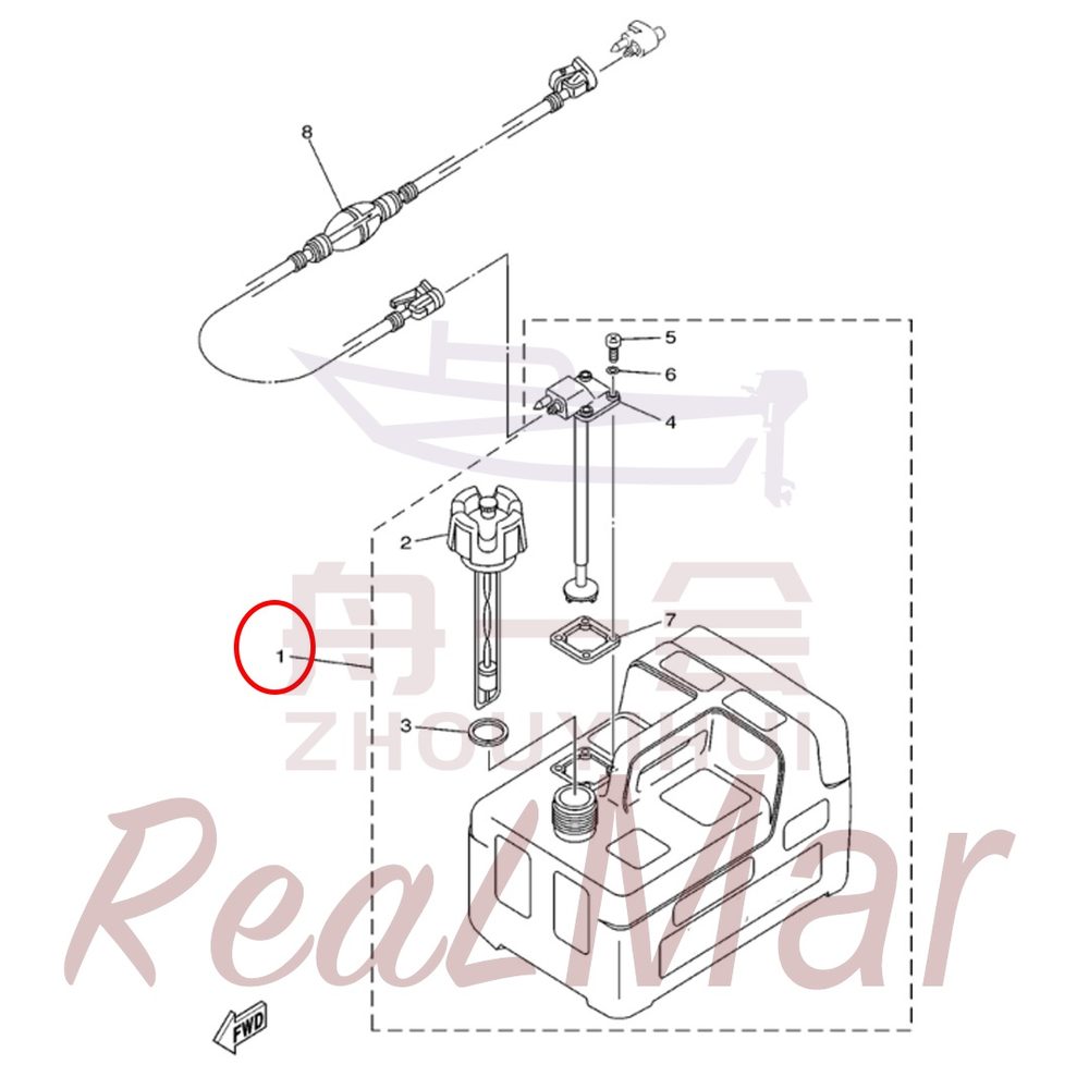 FIG.   12    FUEL TANK 爆炸图