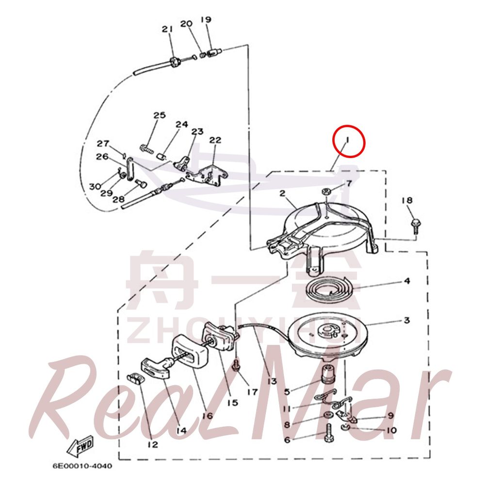 FIG.     4    STARTER 爆炸图