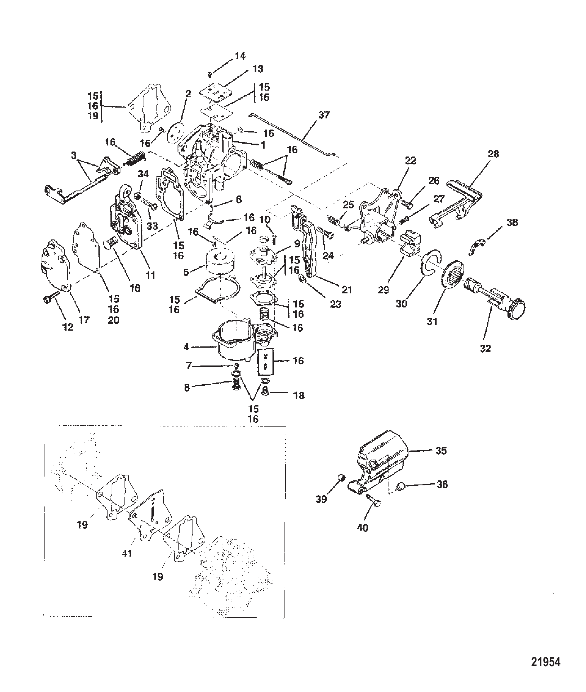 化油器(XR10/Magnum 10) Carburetor (XR10/Magnum 10)