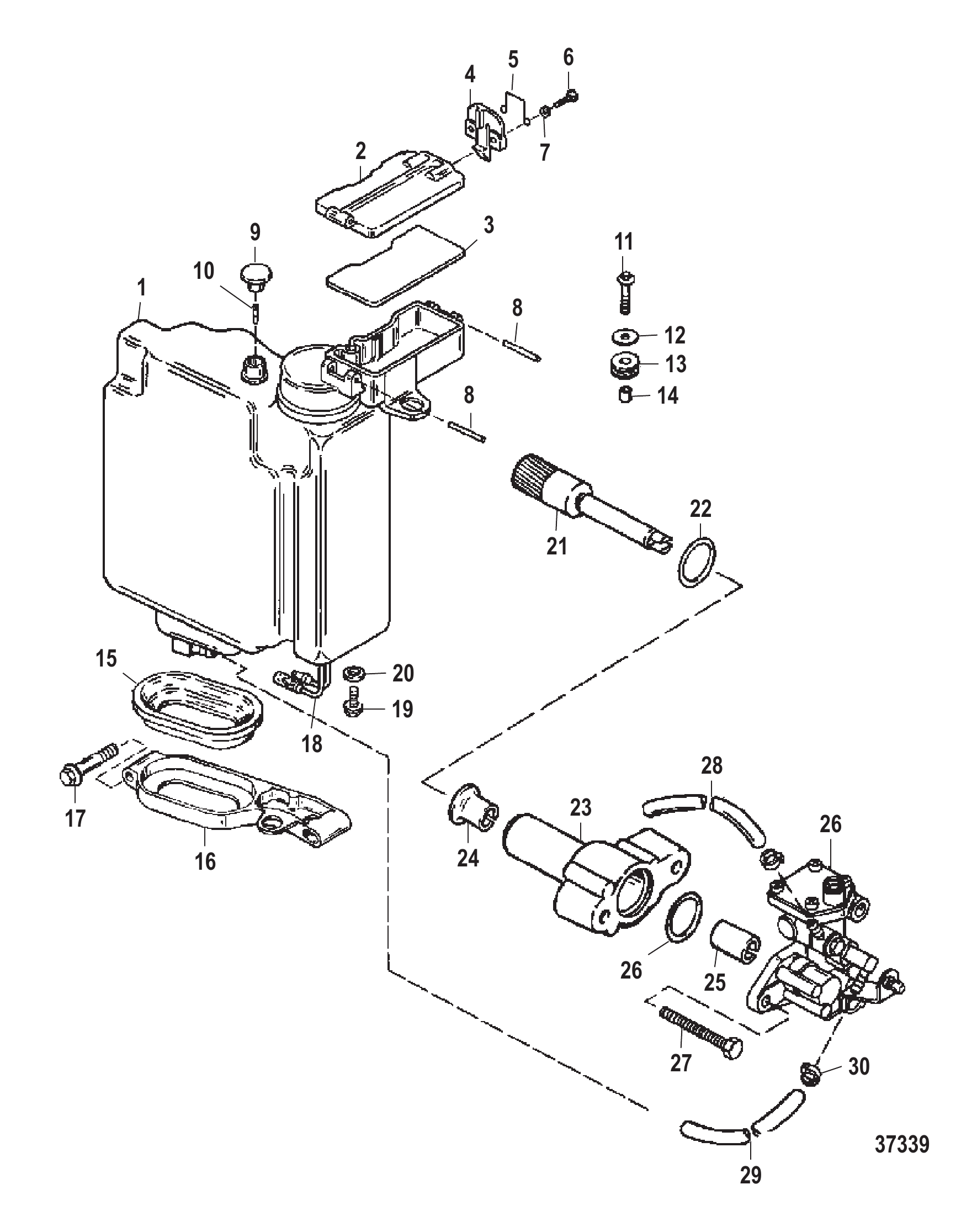 OIL INJECTION (USA:0G301750/BEL:9885504 AND BELOW)