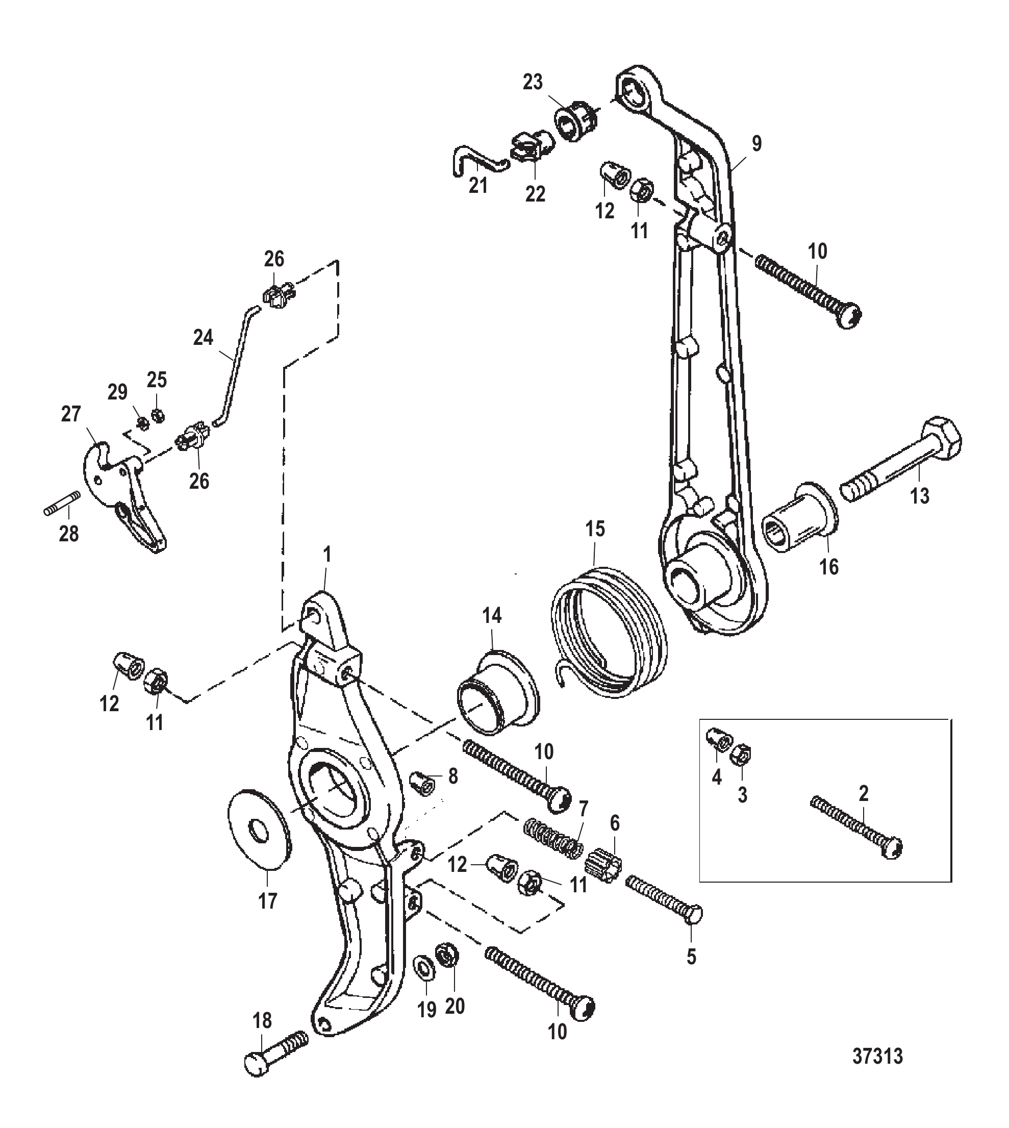 Throttle Lever and Linkage