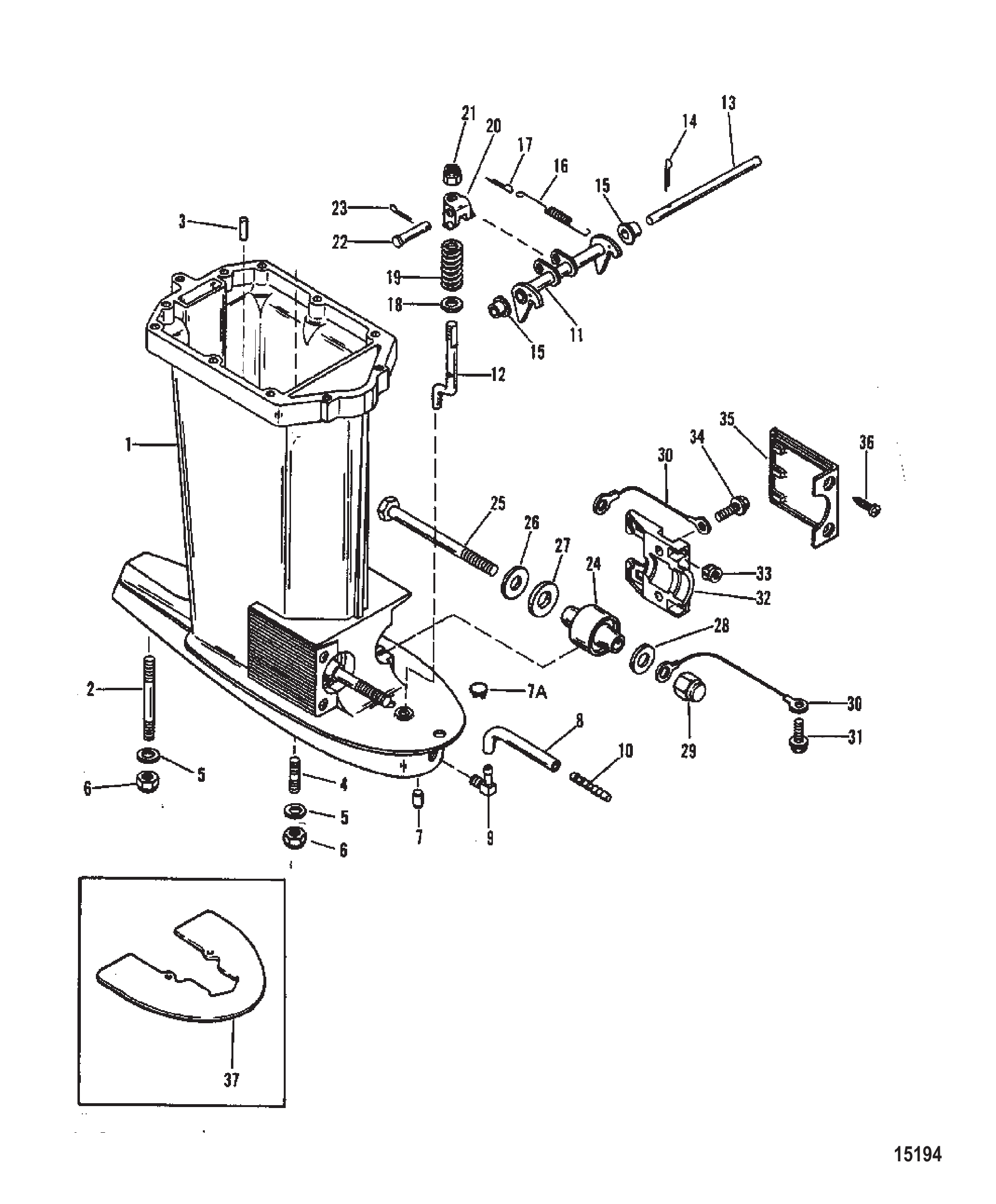 DRIVESHAFT HOUSING