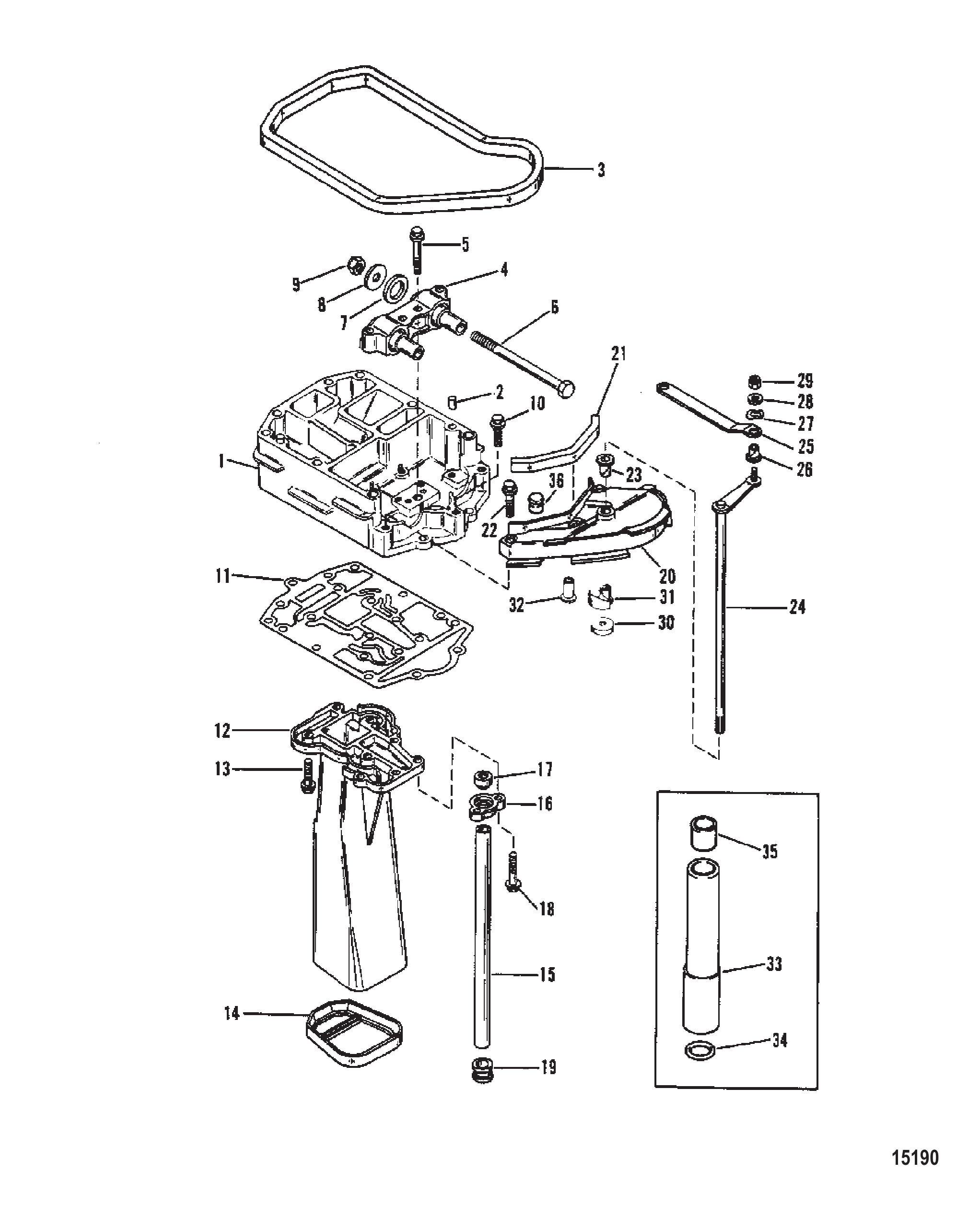 EXHAUST PLATE