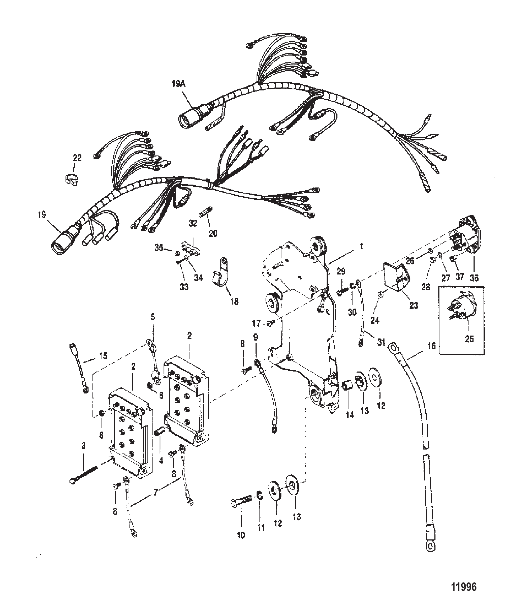 Wiring Harness/Starter Solenoid