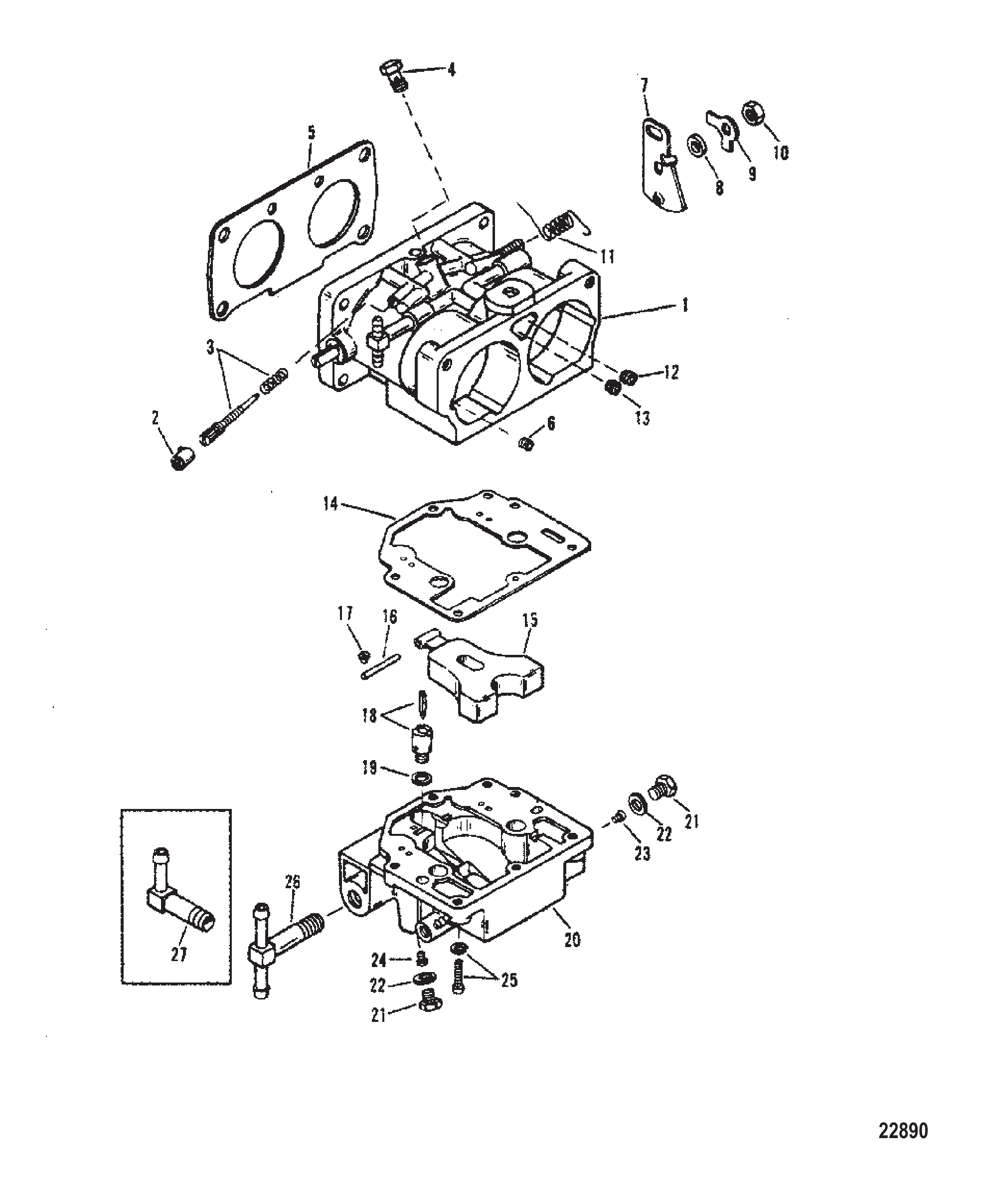 CARBURETOR (WMH - 12A/12B/13/13B/14A/15/16)