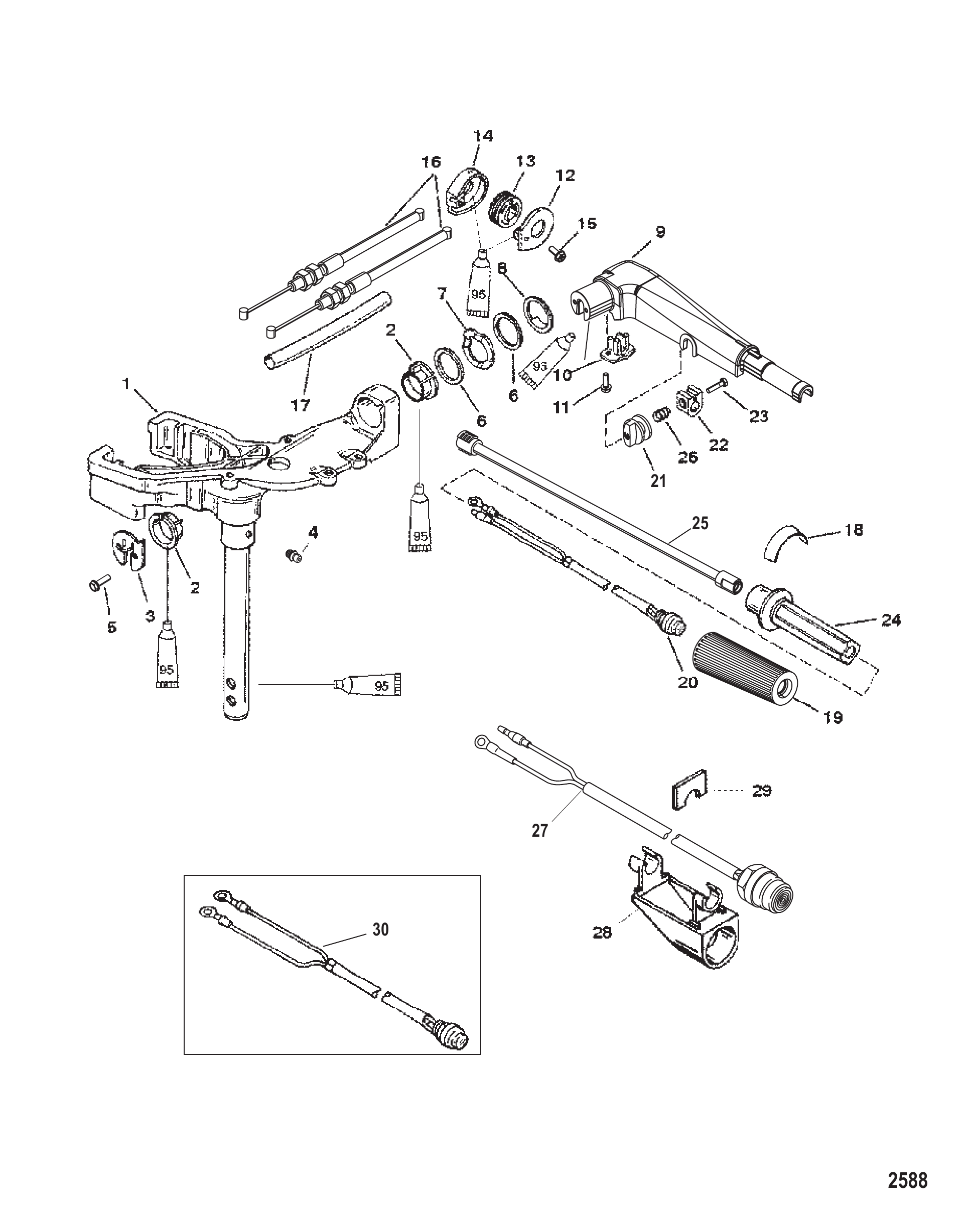 Swivel Head and Steering Handle