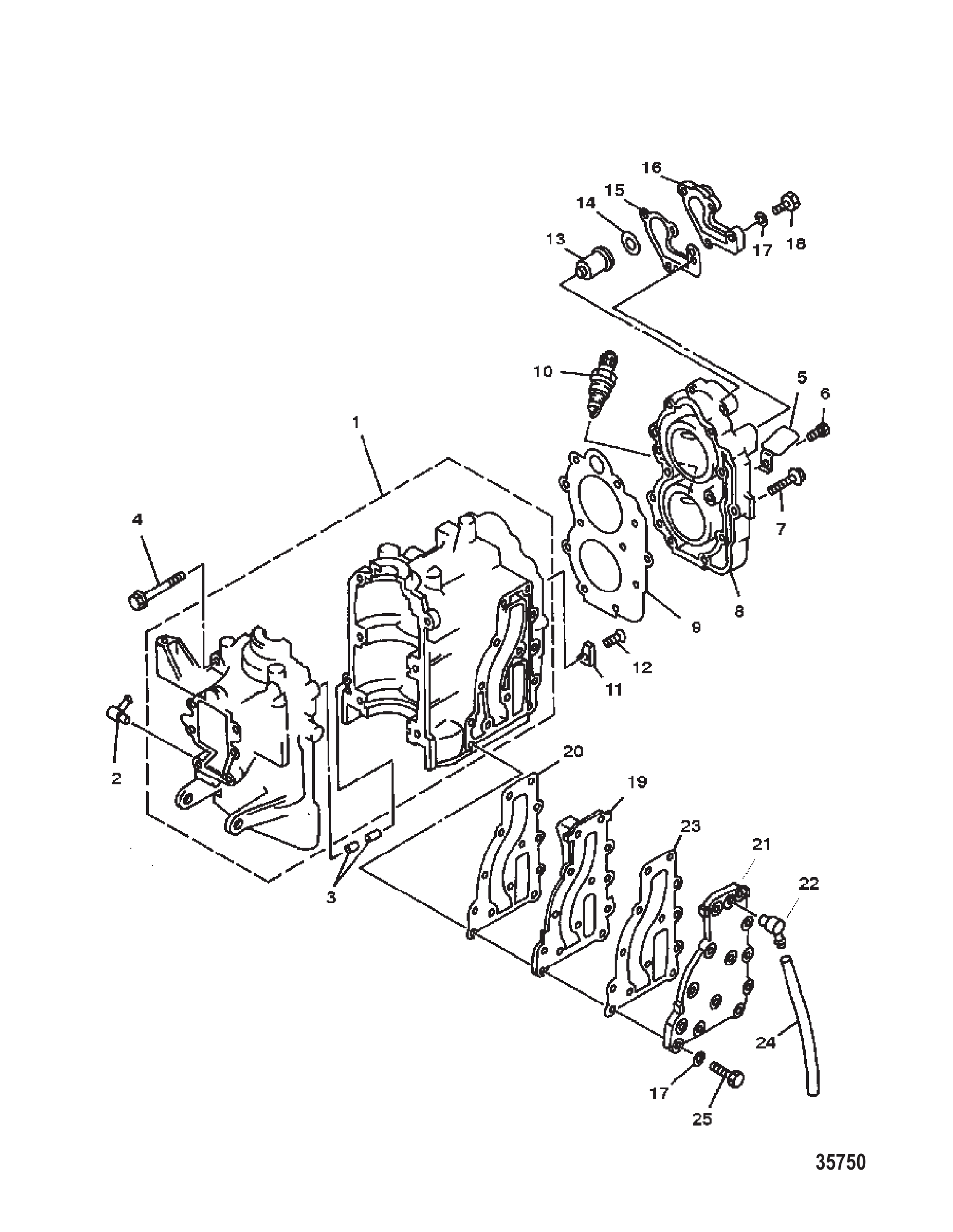 CYLINDER BLOCK AND CYLINDER HEAD