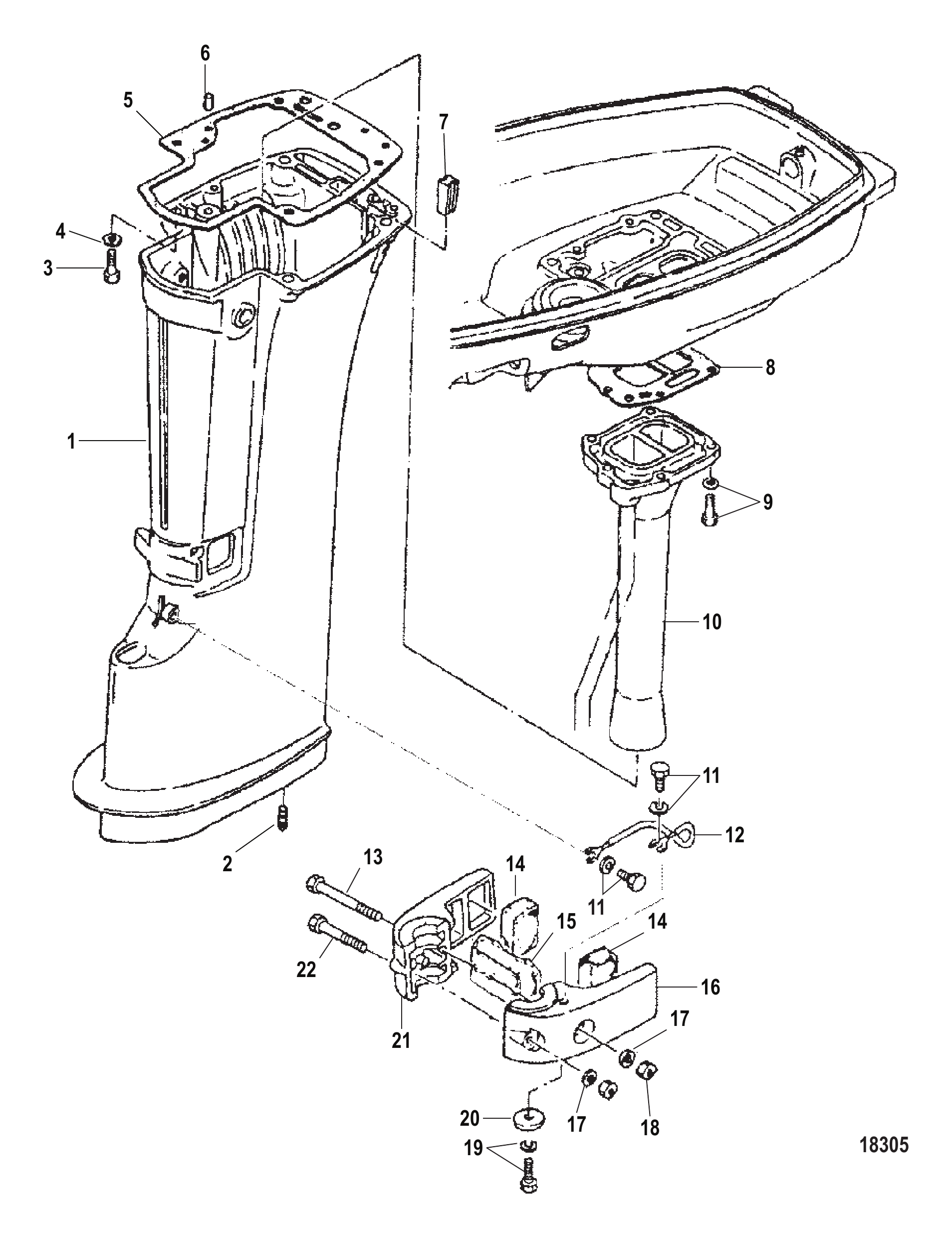 Driveshaft Housing
