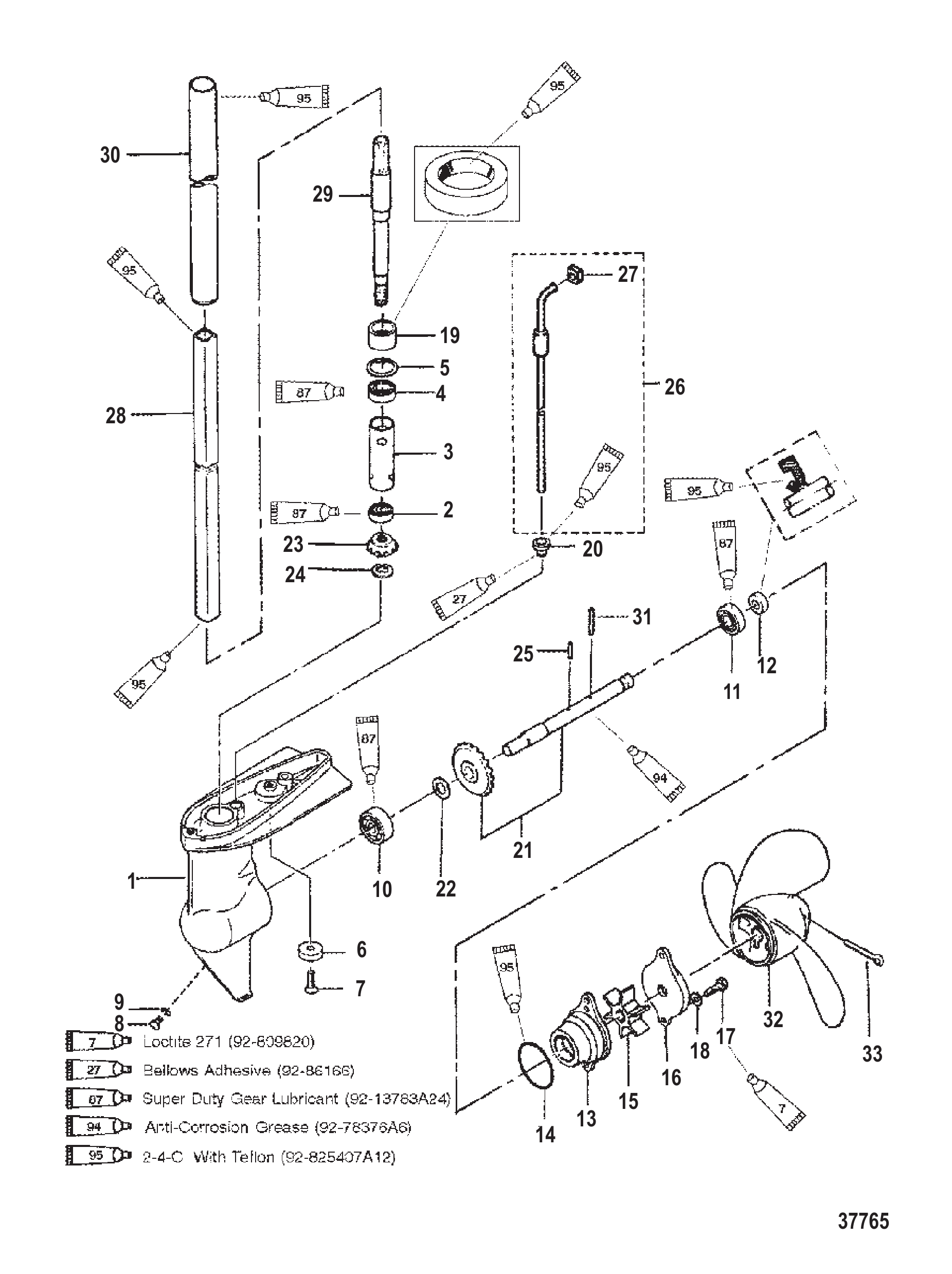 GEAR HOUSING ASSEMBLY