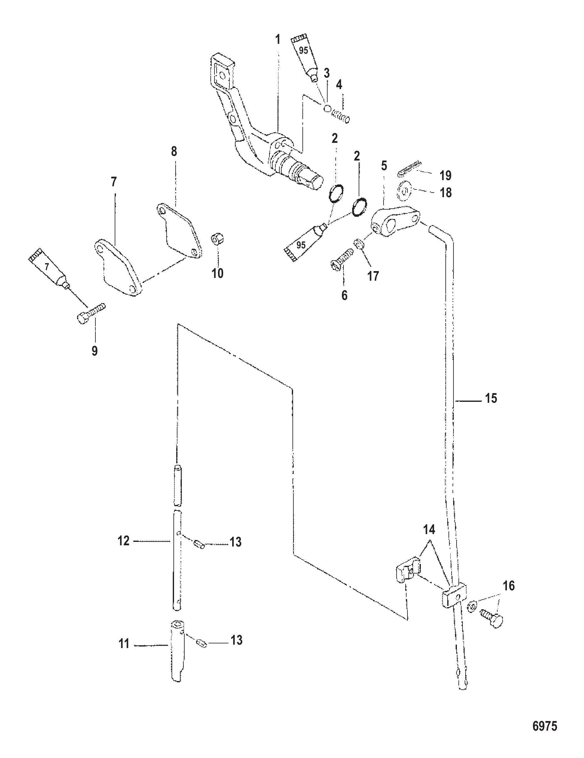 Shift Linkage (3.3 HP)