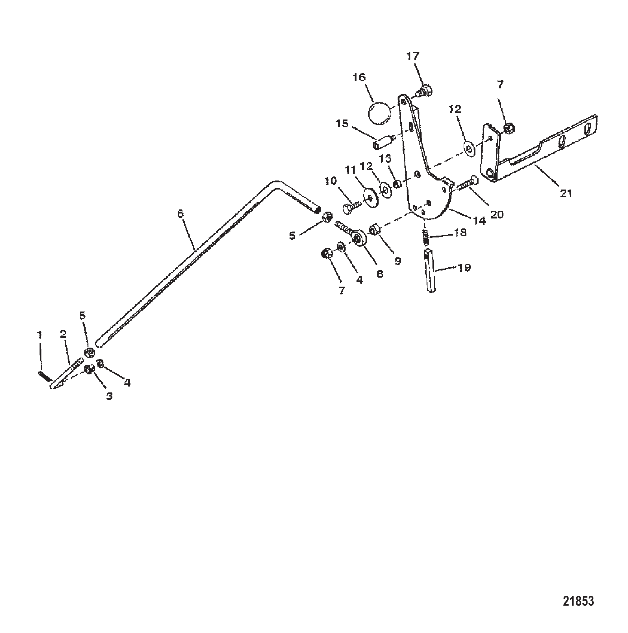 Jet Linkage (S/N 0G157845 & Below)