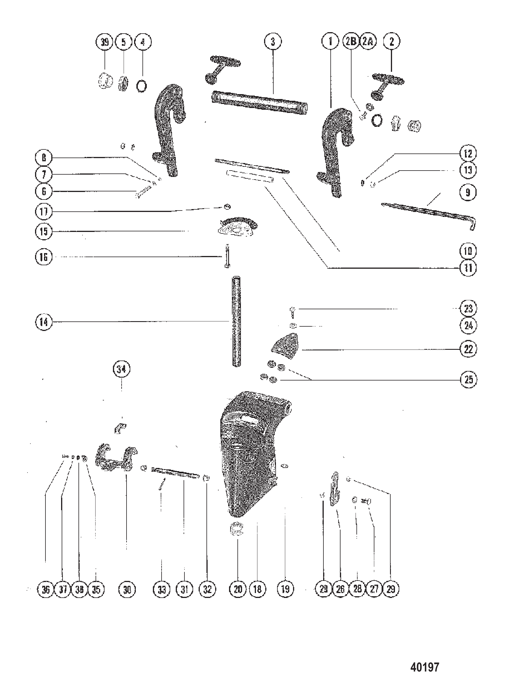 CLAMP AND SWIVEL BRACKET ASSEMBLY