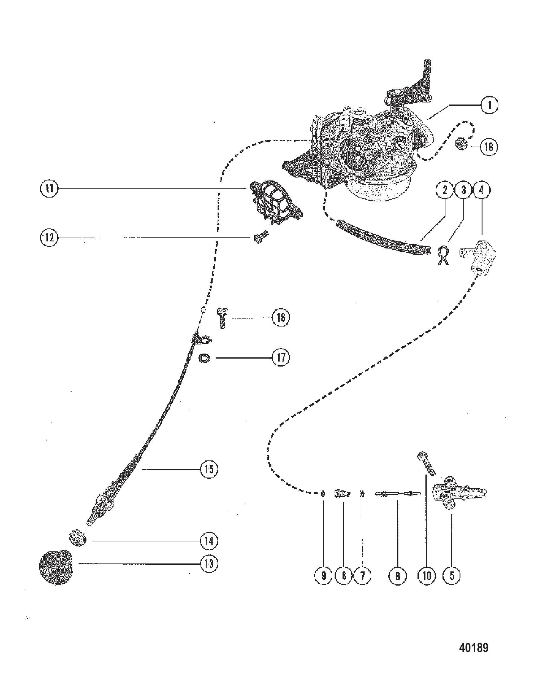 化油器和阻风门总成 CARBURETOR AND CHOKE ASSEMBLY