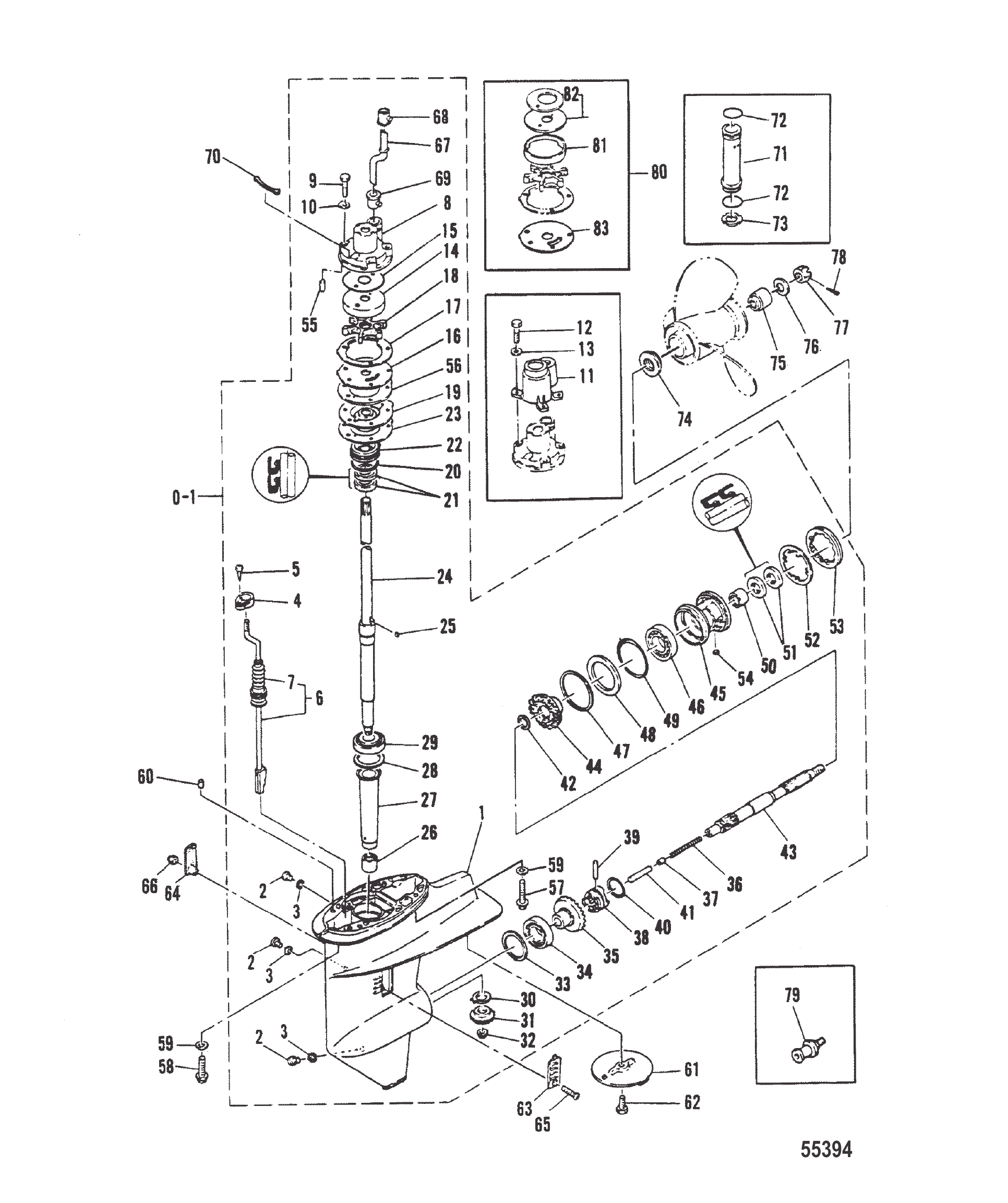 GEARHOUSING ASSEMBLY