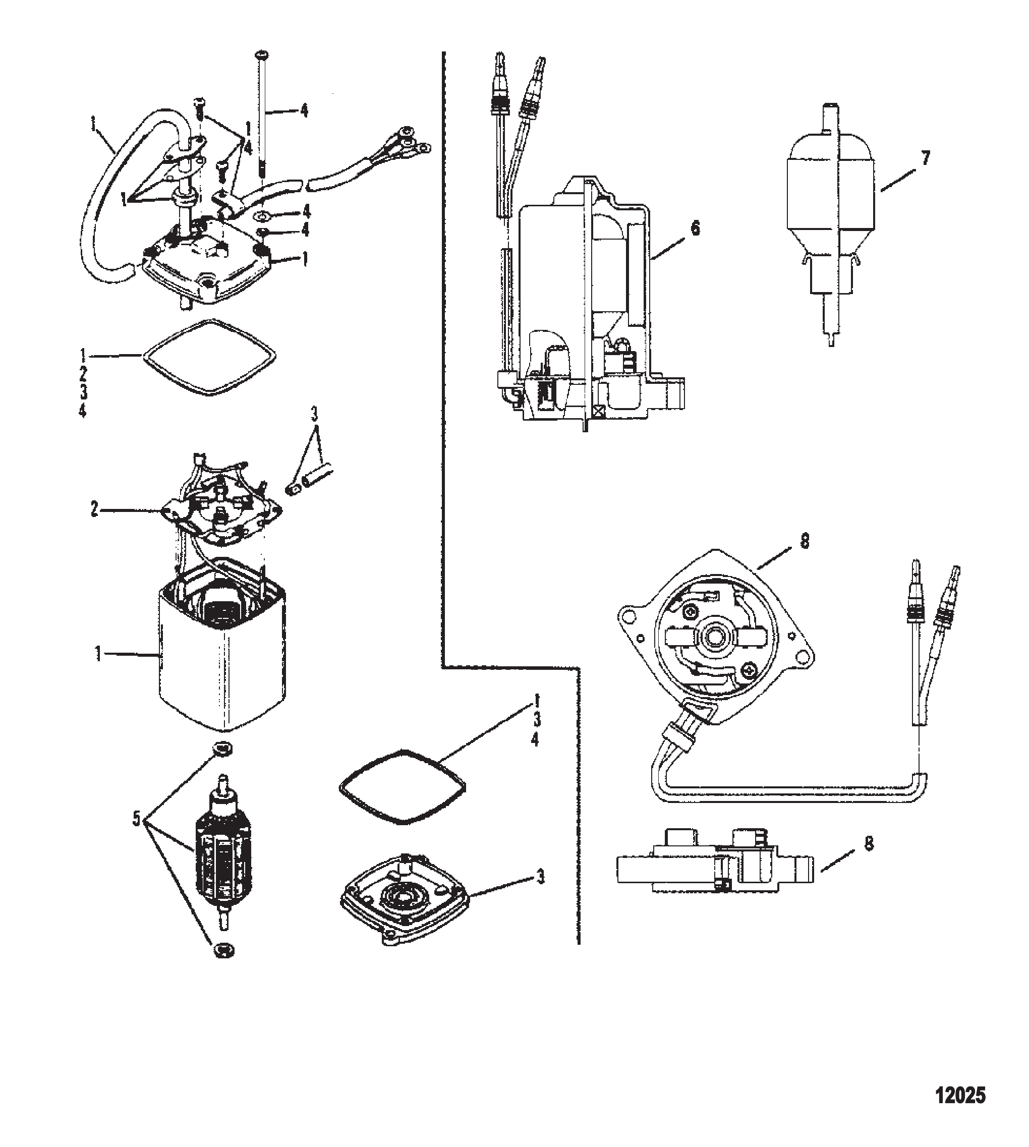 POWER TRIM MOTOR
