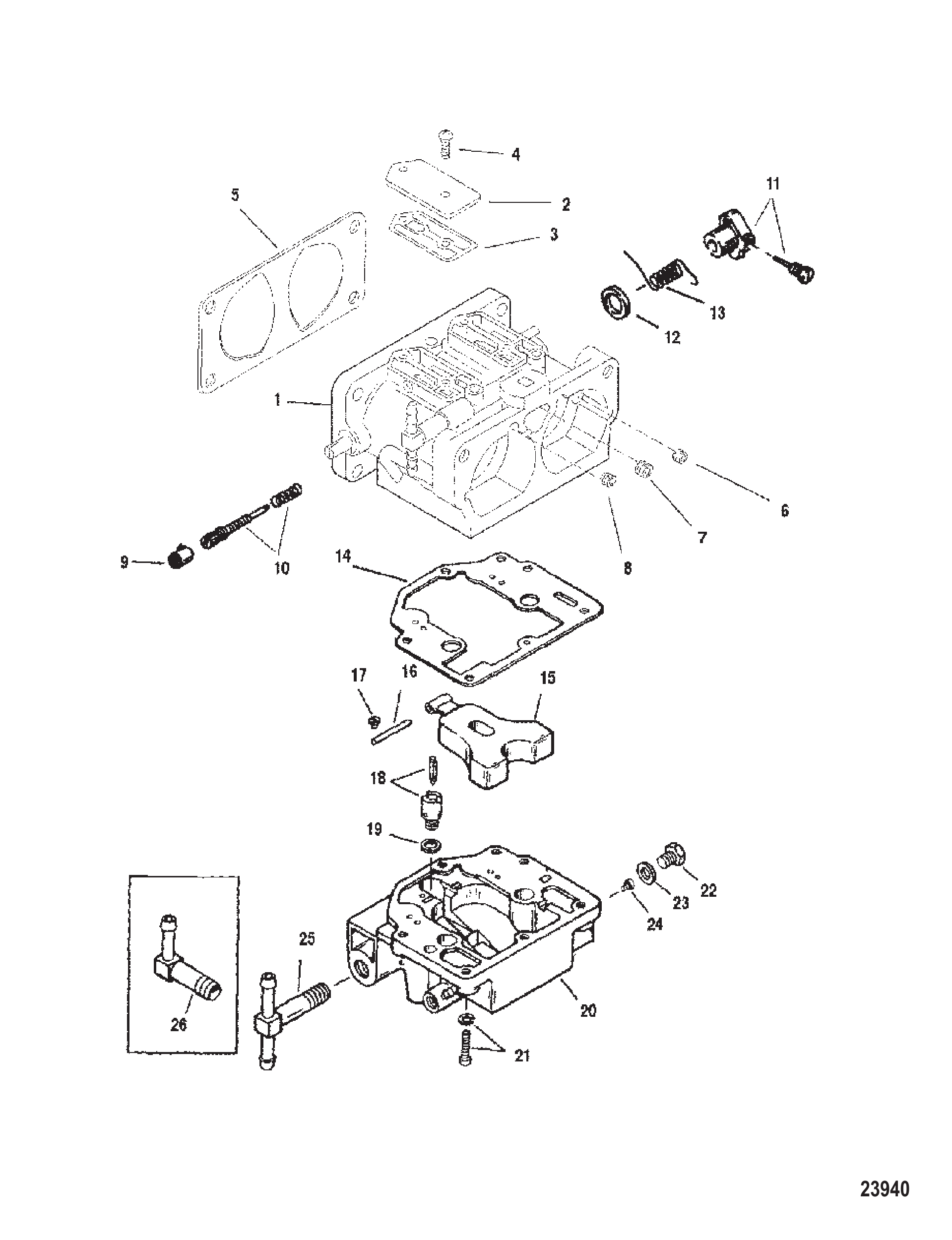 化油器(序列号0G303046及以上) CARBURETOR (S/N-0G303046 & UP)