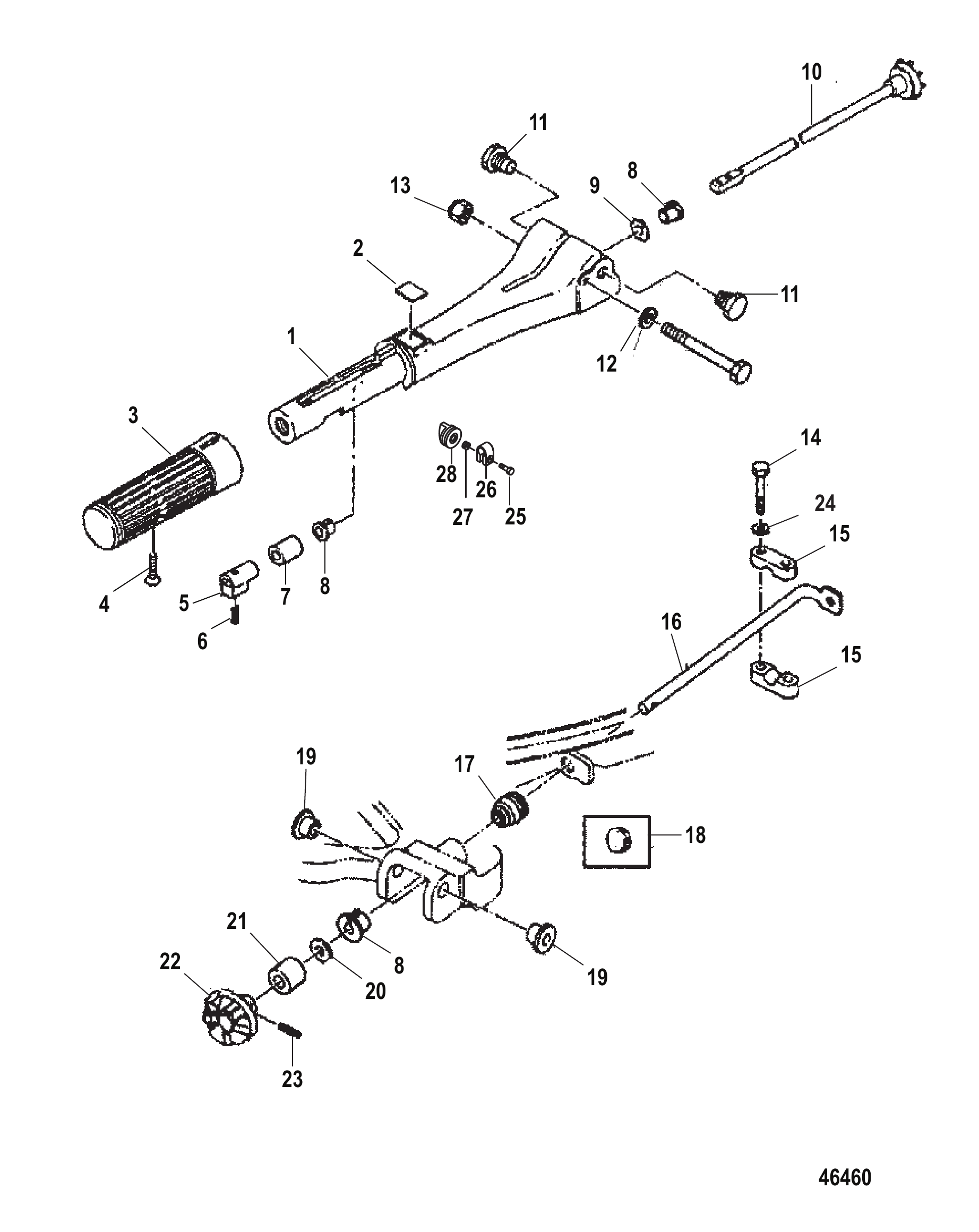Tiller Handle