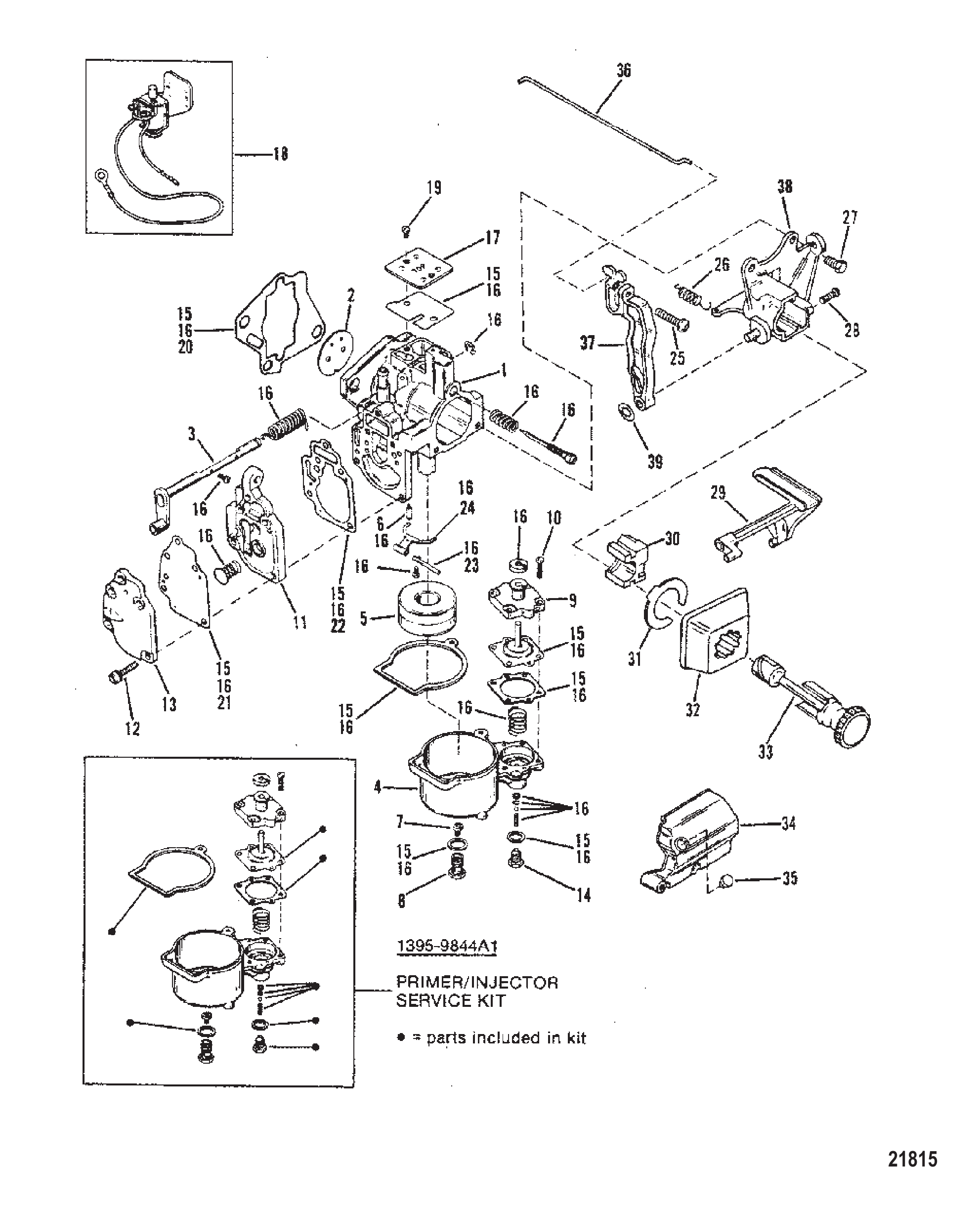 化油器(25) Carburetor (25)