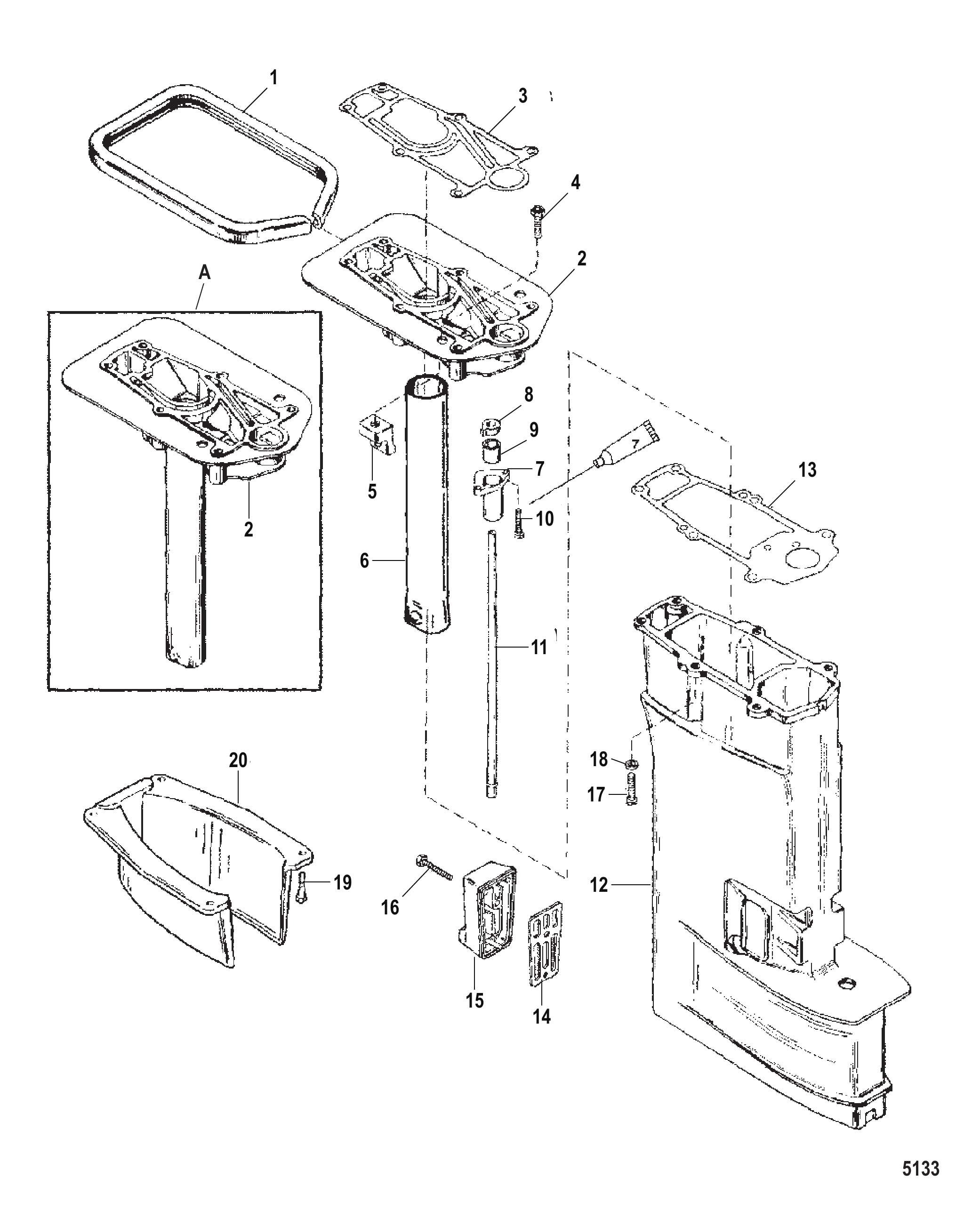 驱动轴壳体总成 Driveshaft Housing Assembly