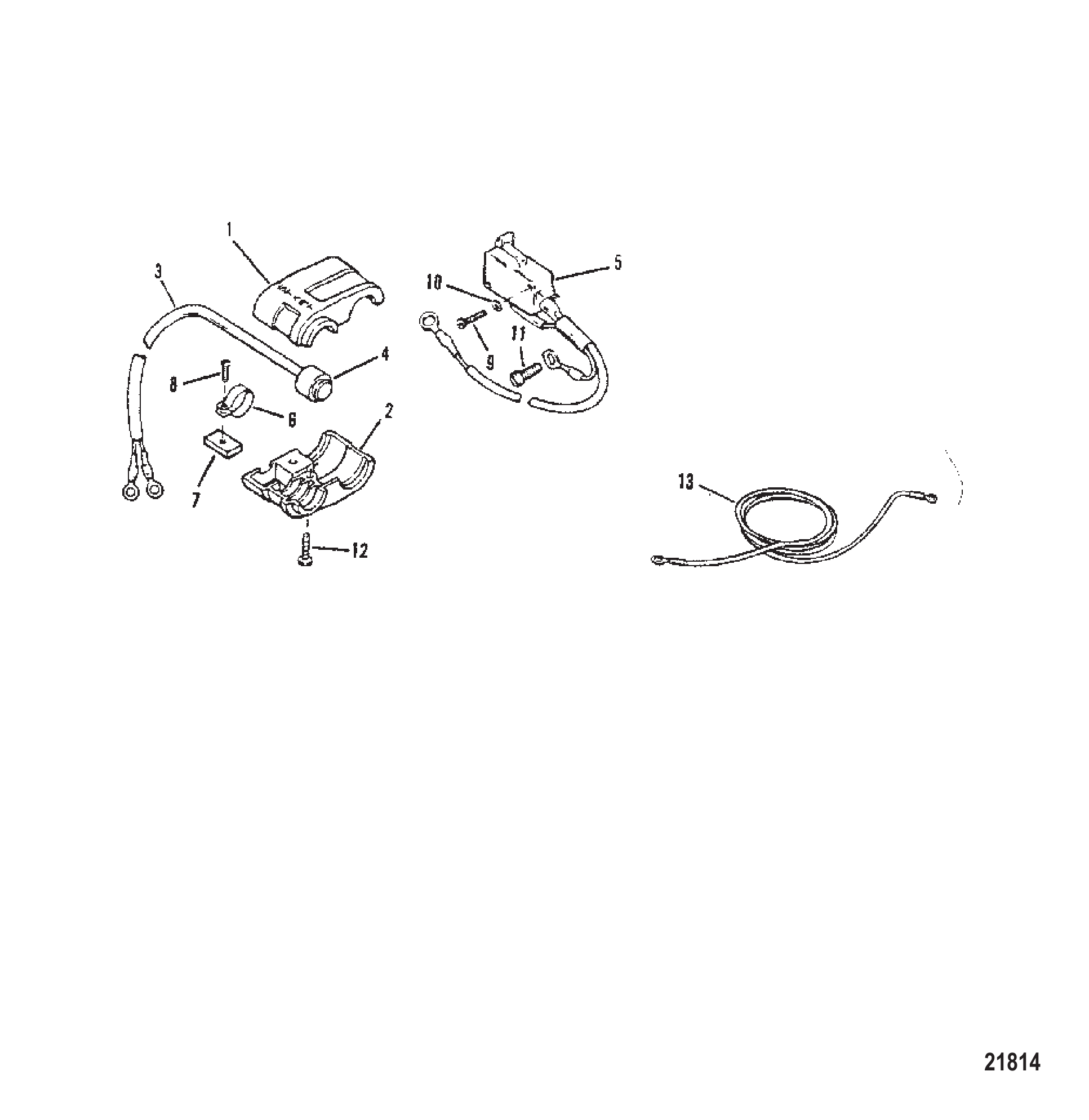 线束和启动组件(电动手柄) Harness and Start Components (Electric Handle)