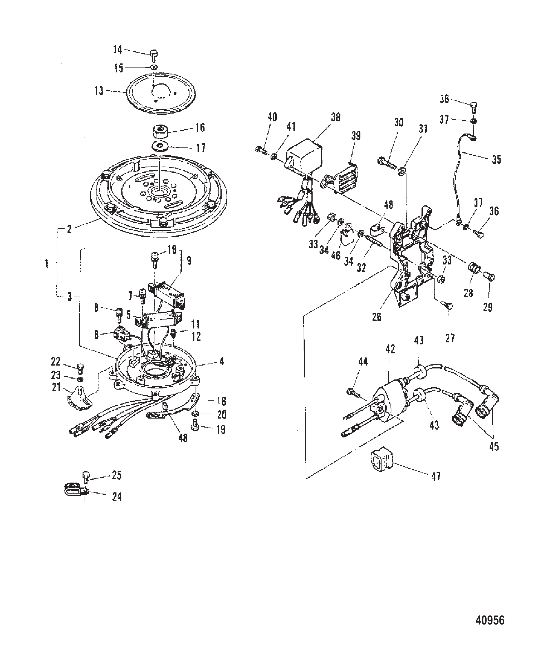 FLYWHEEL (M-006086/ML-305361/E-251106/EL-552121 and Up)