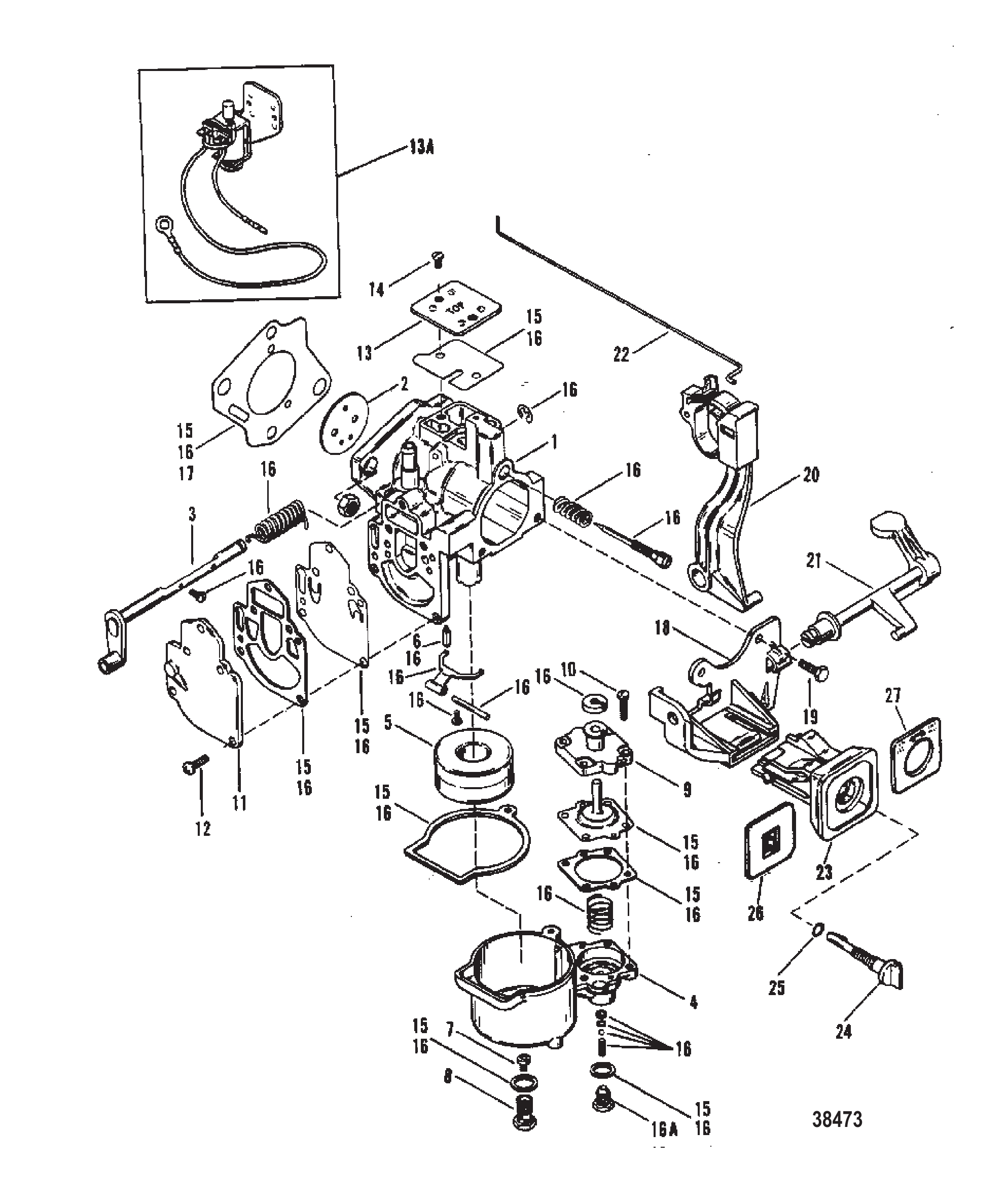 化油器(WMC-9/10/11/12/24/25/26/27) CARBURETOR (WMC-9/10/11/12/24/25/26/27)