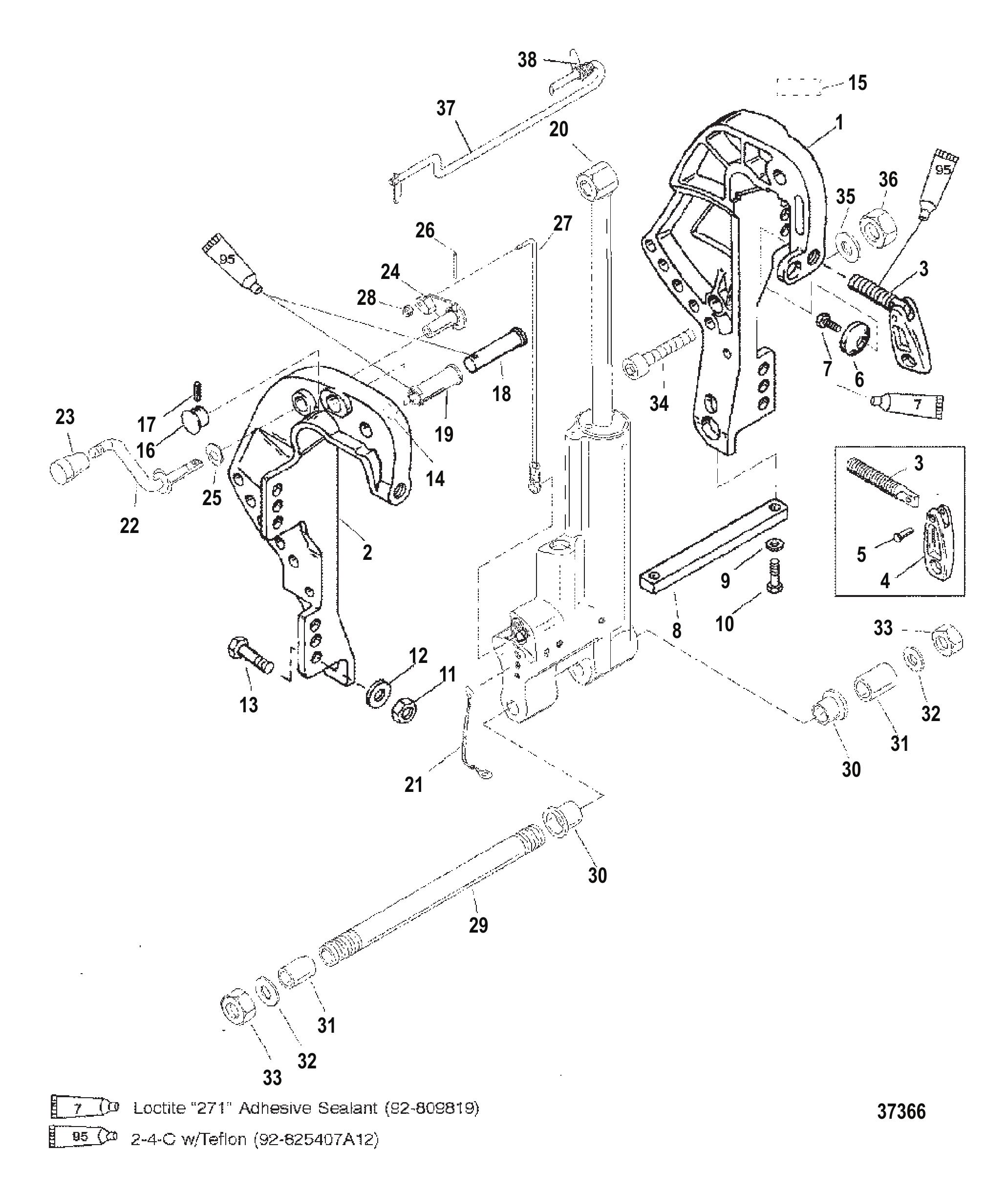 Clamp Bracket (Gas Assist Trim)