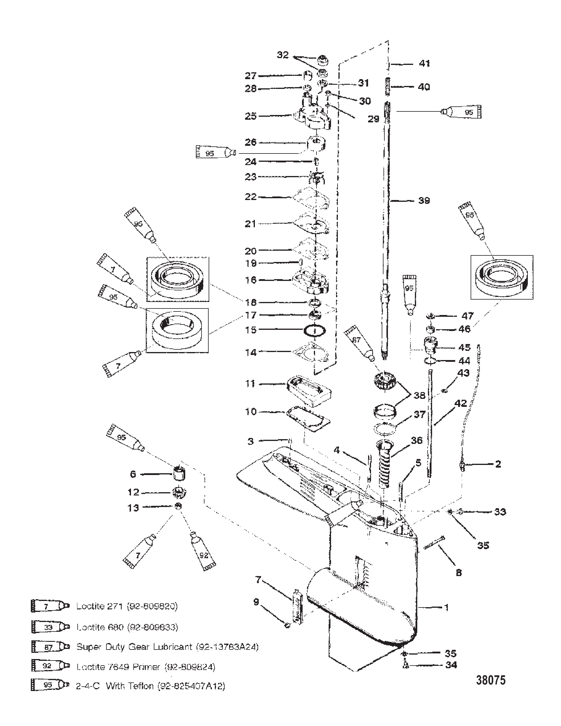 GEAR HOUSING (DRIVESHAFT)