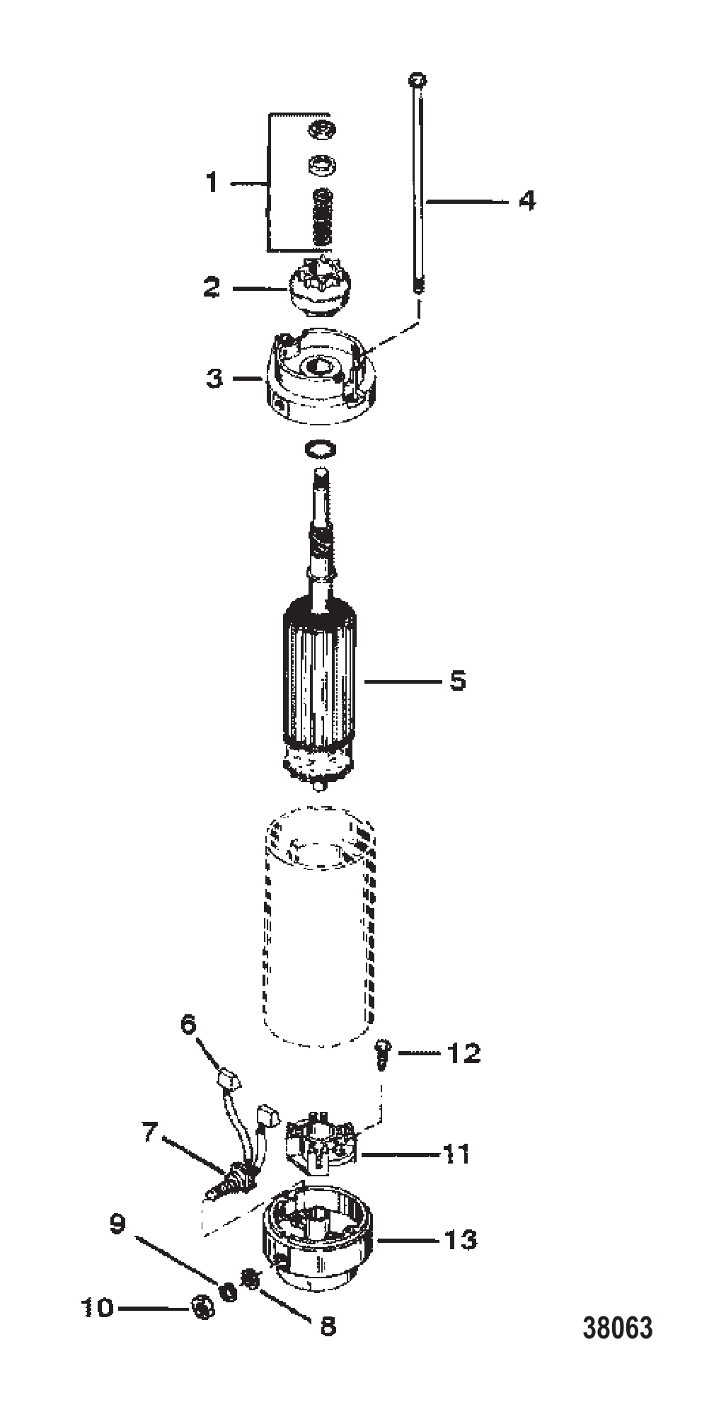 STARTER MOTOR ASSEMBLY