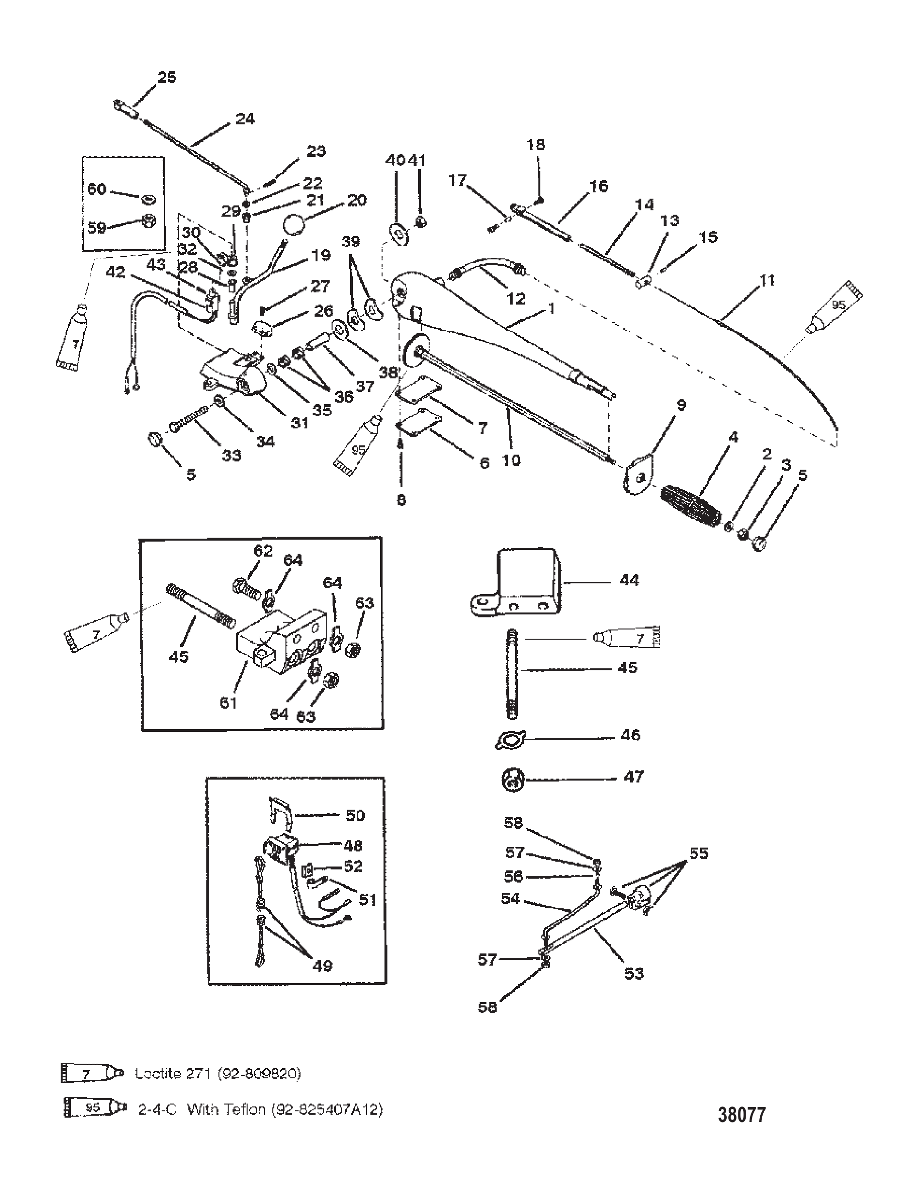 STEERING HANDLE ASSEMBLY