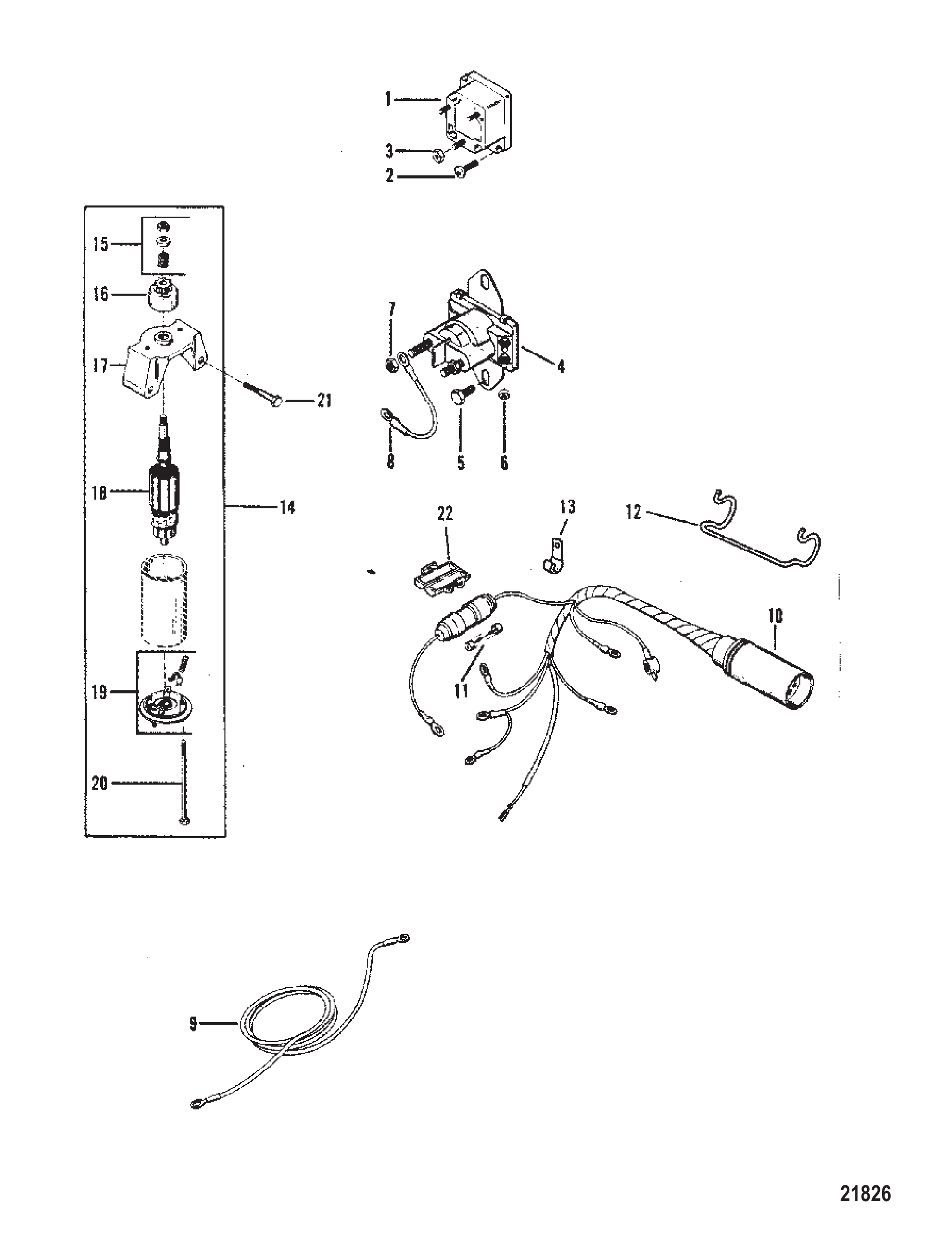 ELECTRIC START COMPONENTS