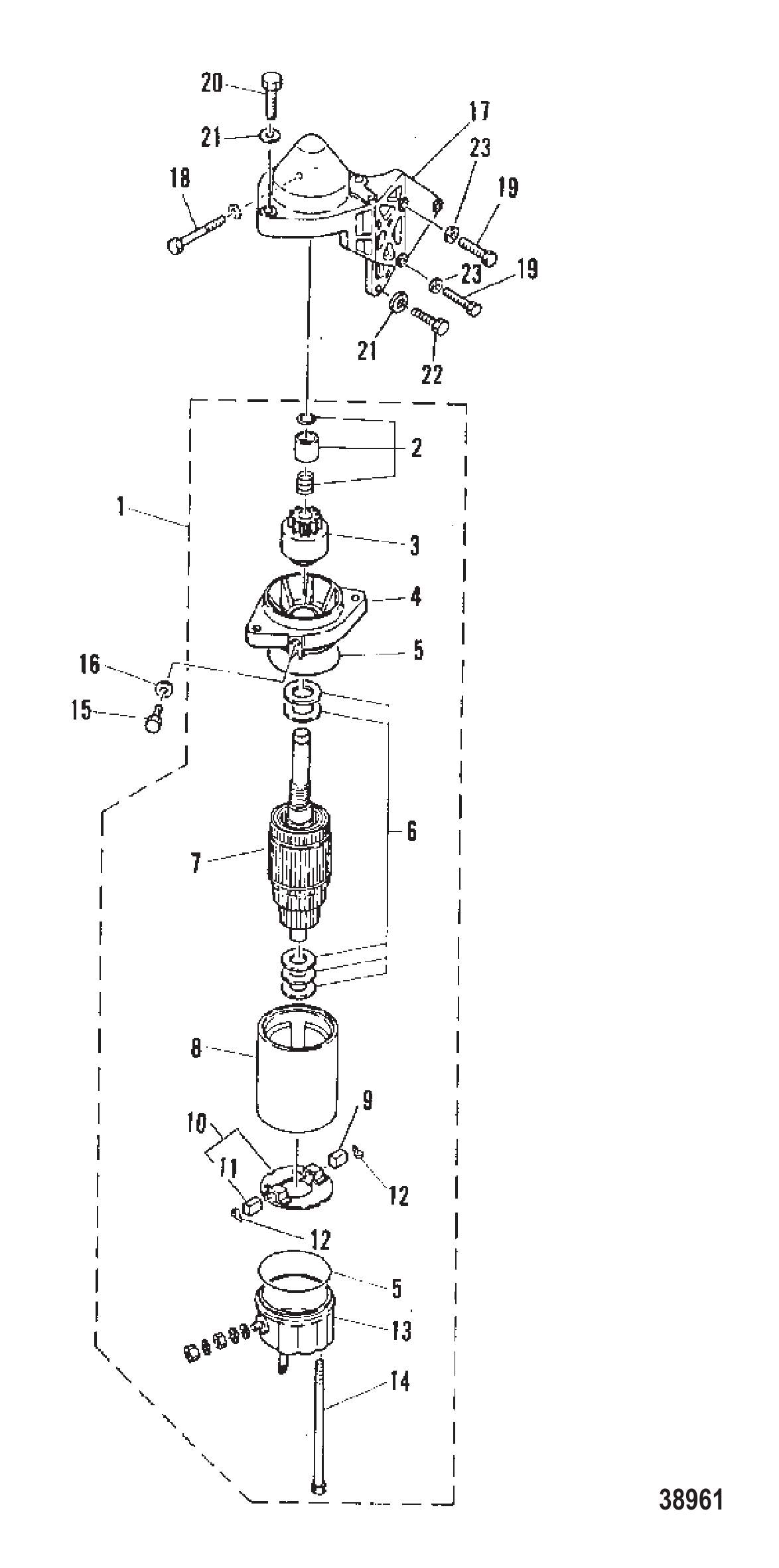 ELECTRIC START MOTOR