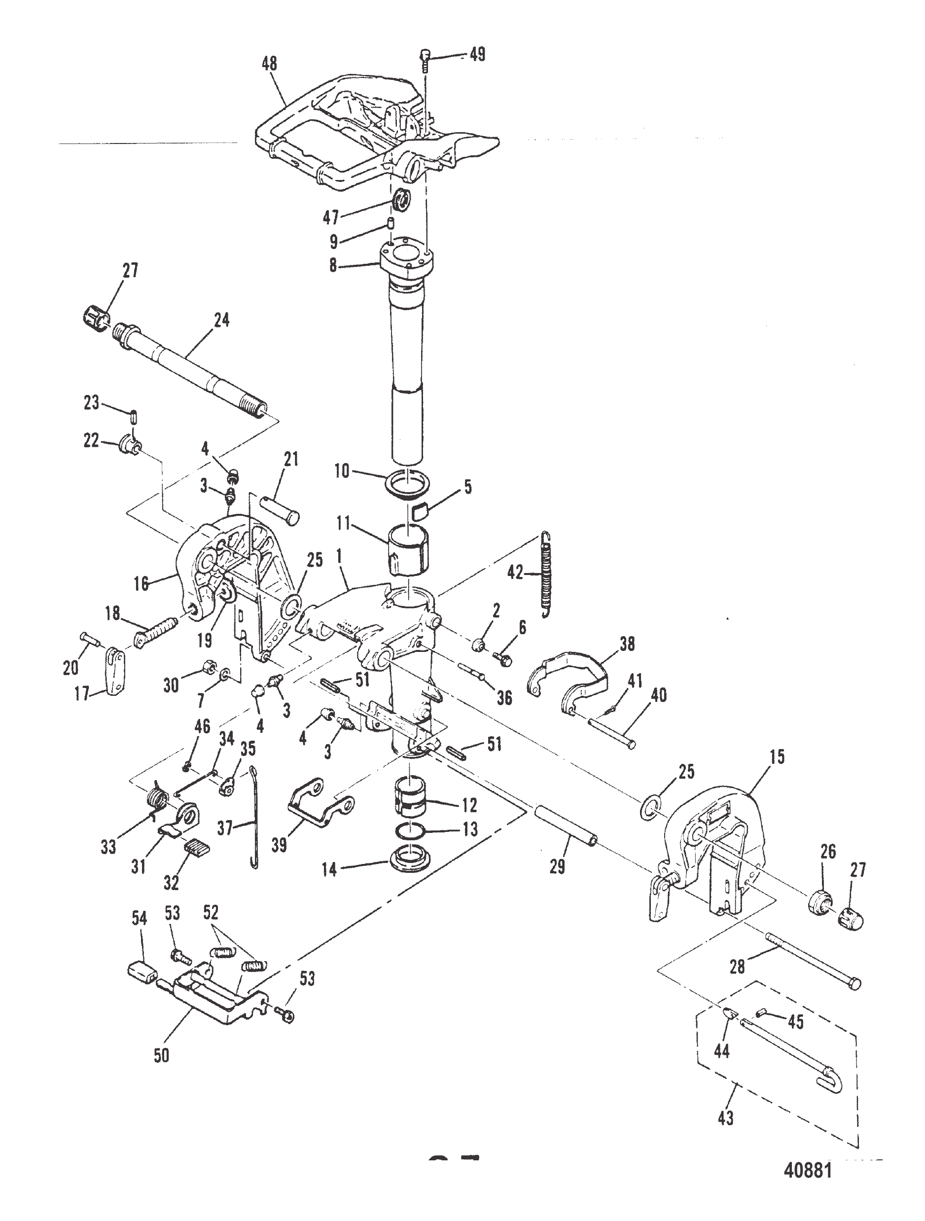 支架(M-007186/ML-308701/E-101516/EL-404001及以上) BRACKETS (M-007186/ML-308701/E-101516/EL-404001 and Up)