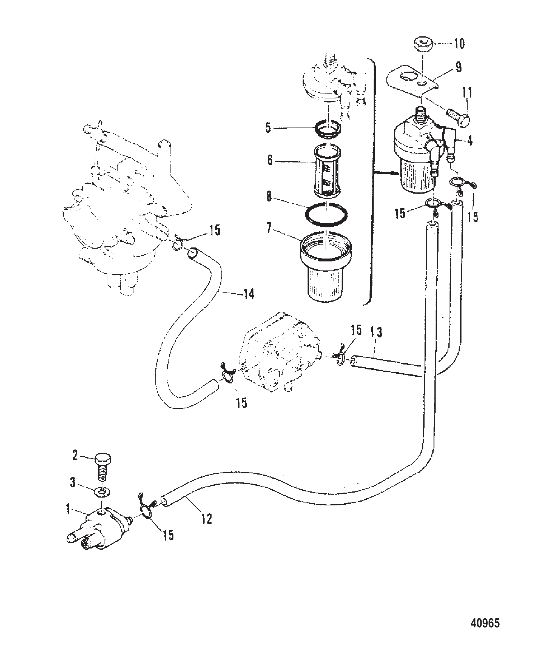 燃油管路和滤清器 FUEL LINES AND FILTER