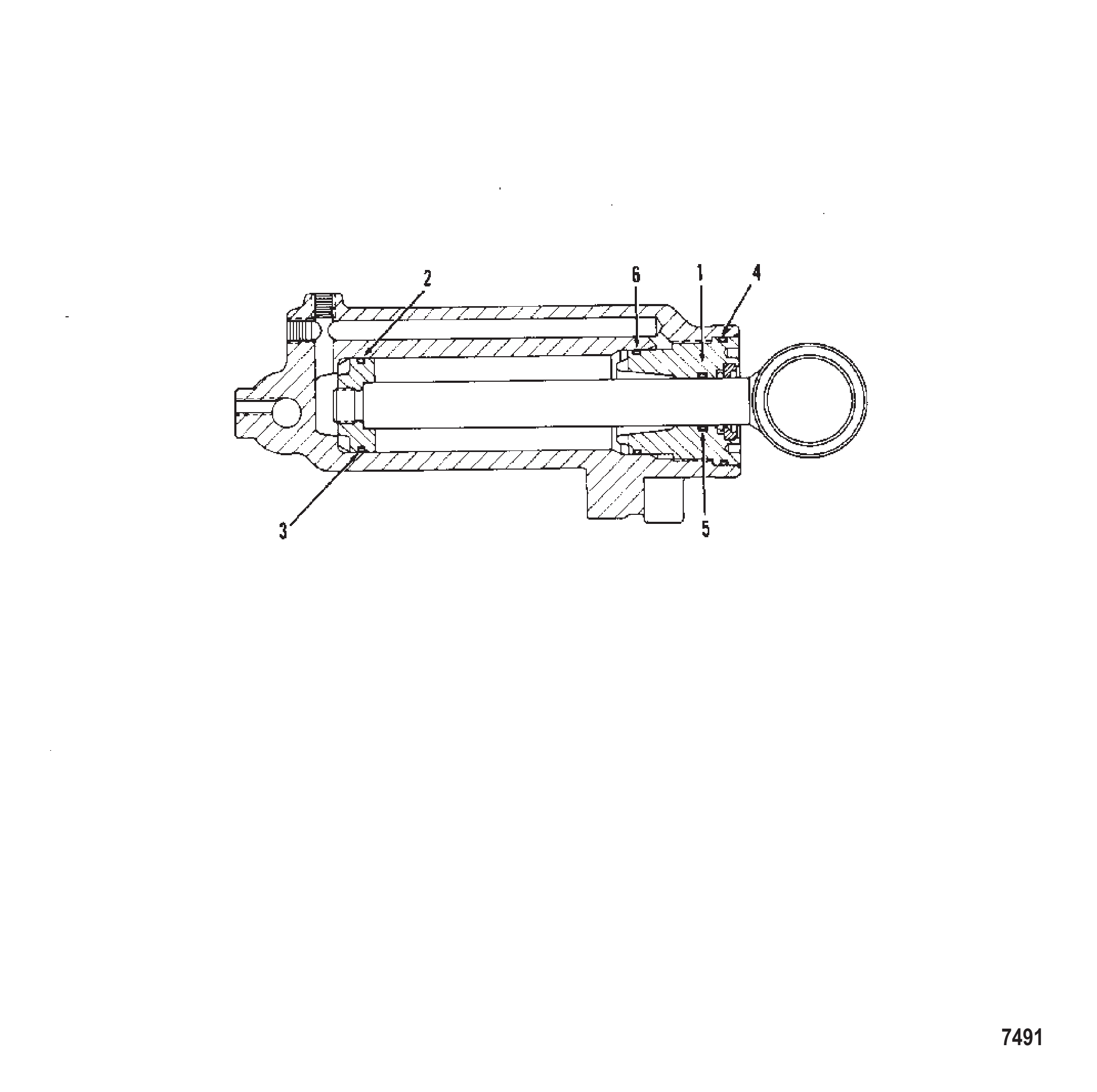 POWER TRIM CYLINDER REPAIR KITS