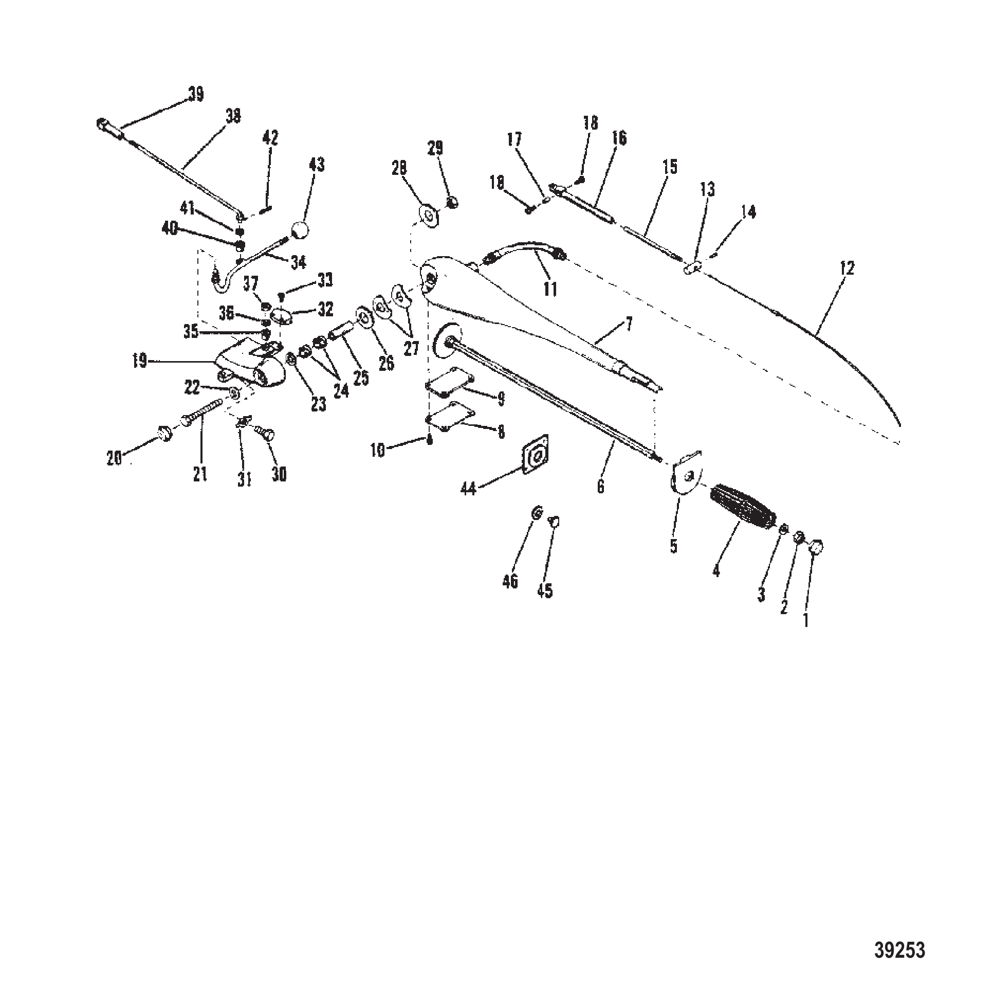 STEERING HANDLE ASSEMBLY