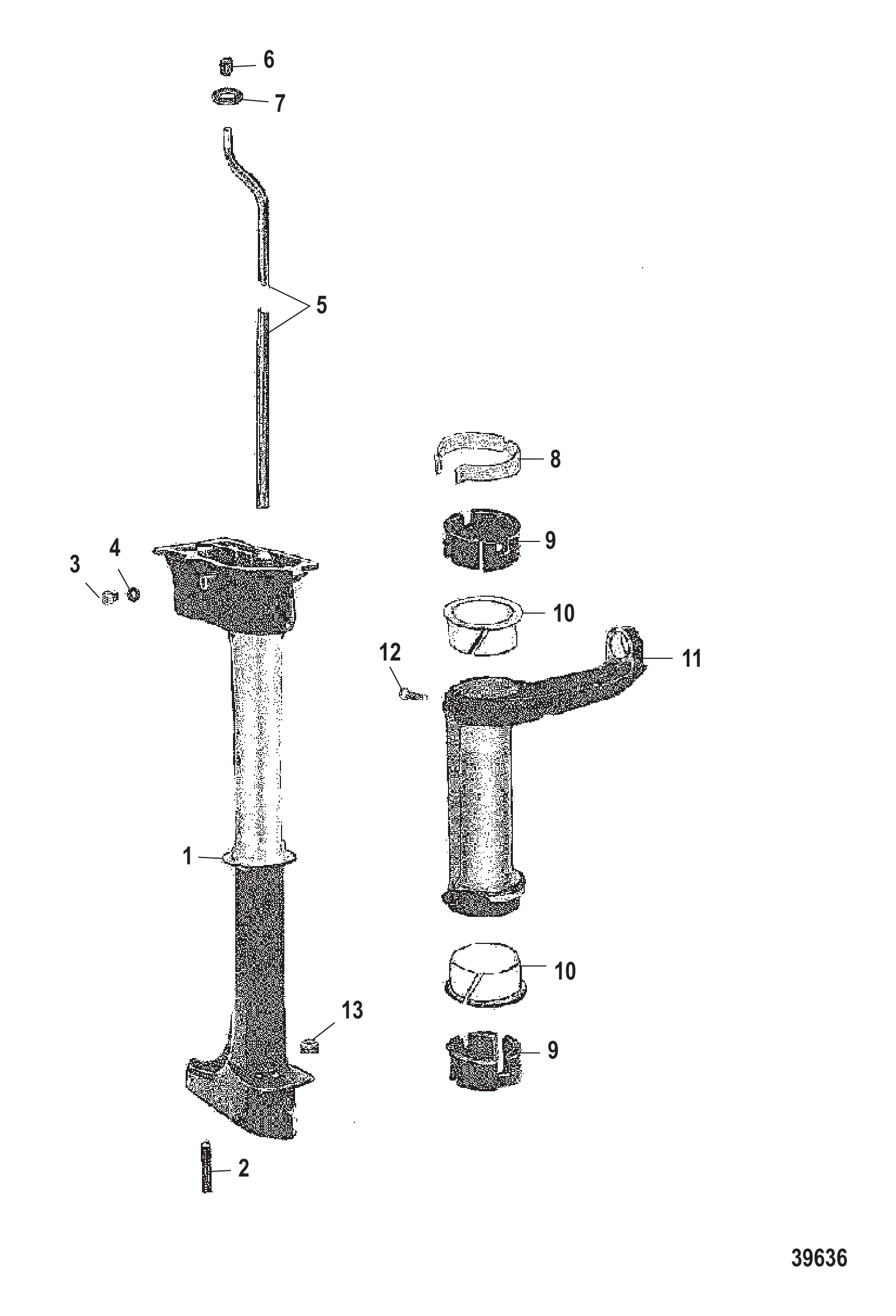 驱动轴外壳总成 DRIVESHAFT HOUSING ASSEMBLY