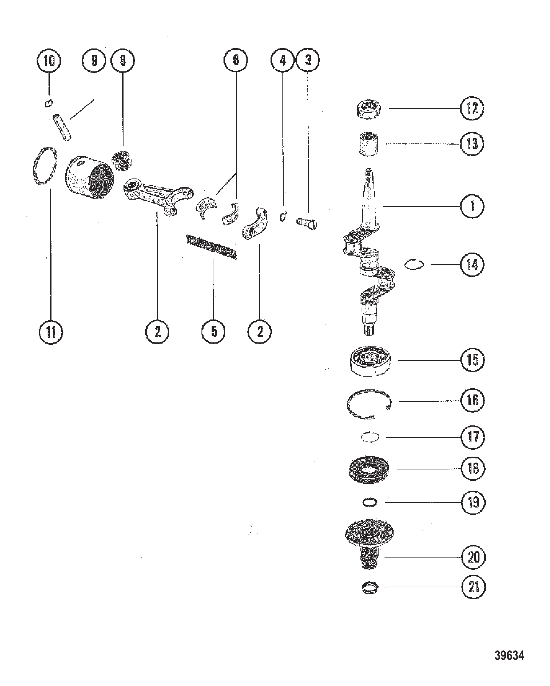 曲轴、活塞与连杆 CRANKSHAFT, PISTON AND CONNECTING ROD