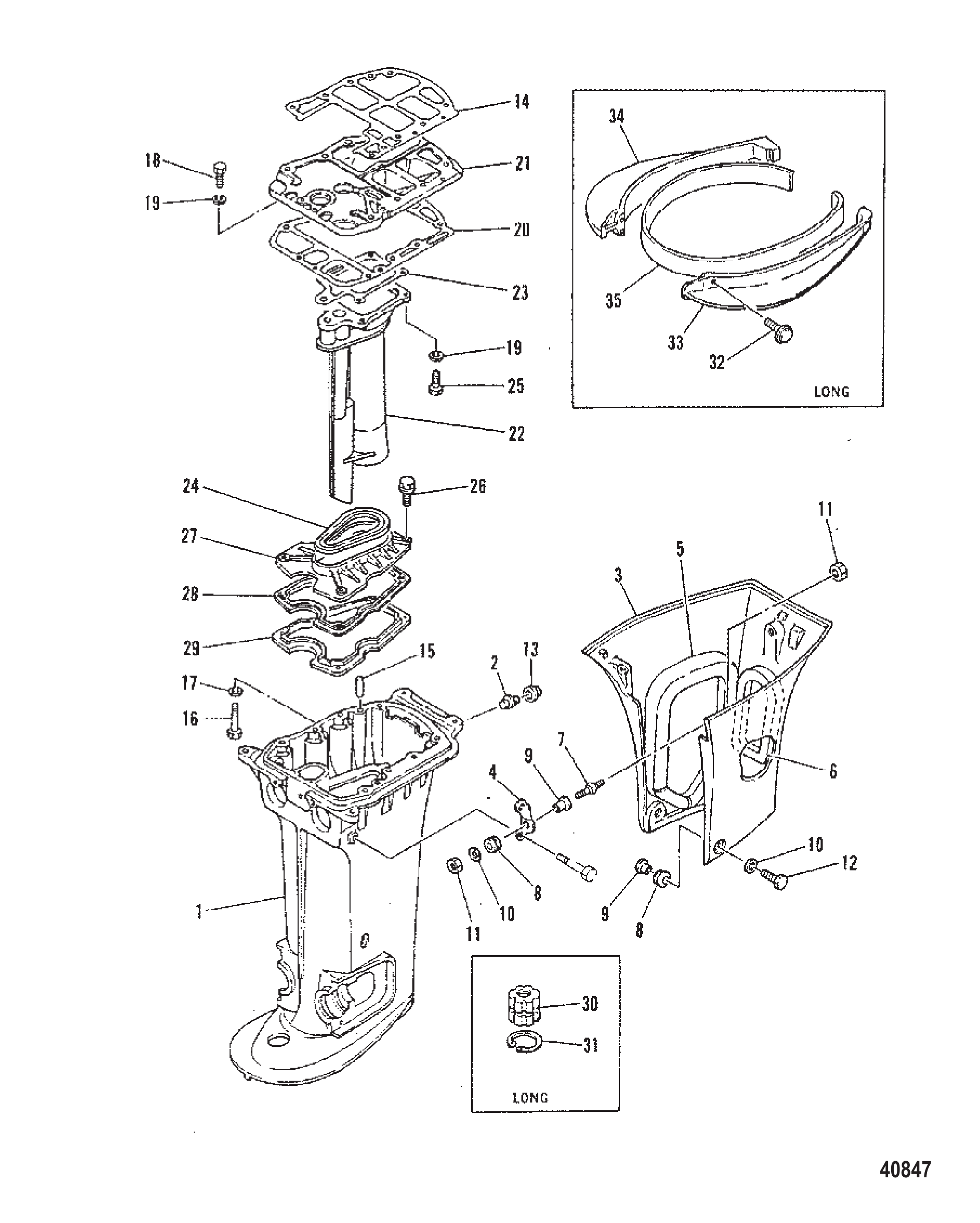 Driveshaft Housing