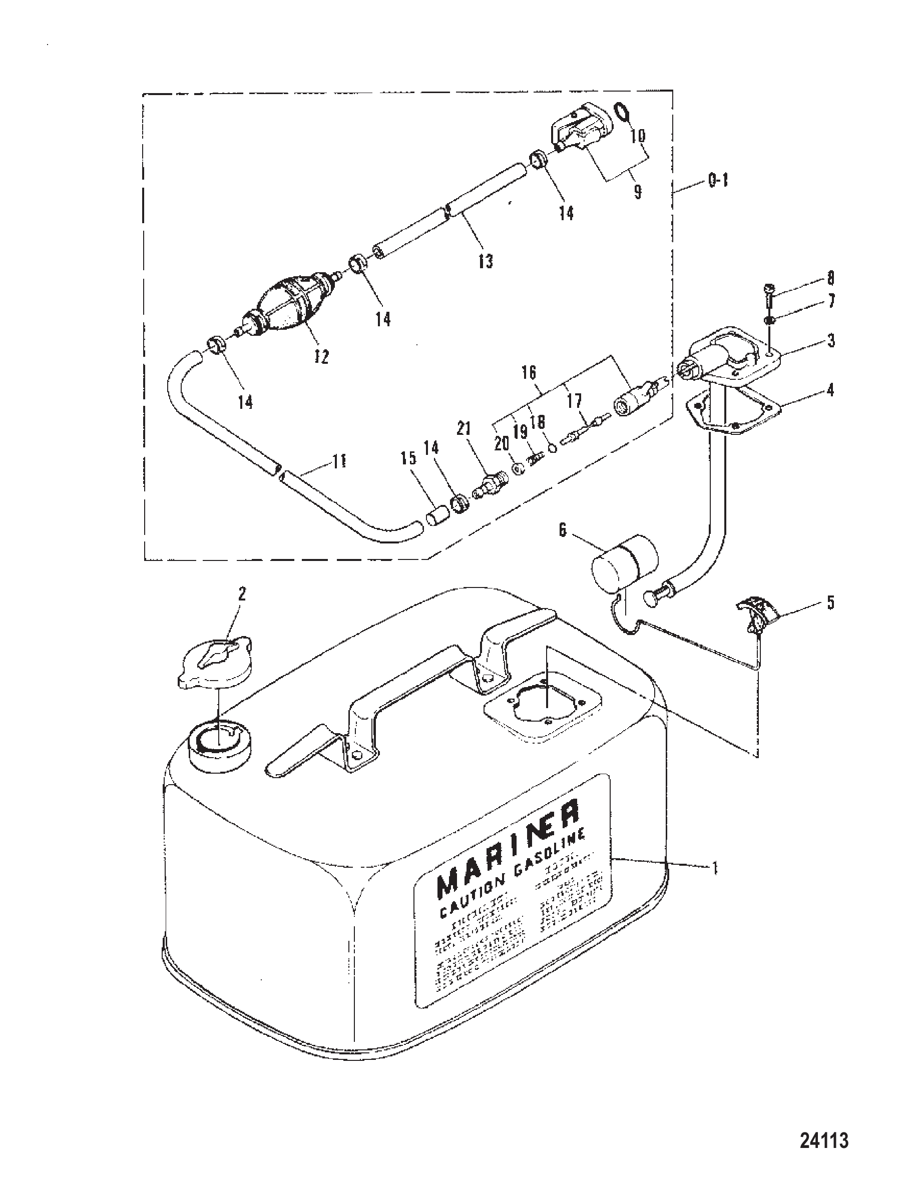 FUEL TANK (ORIGINAL EQUIPMENT)