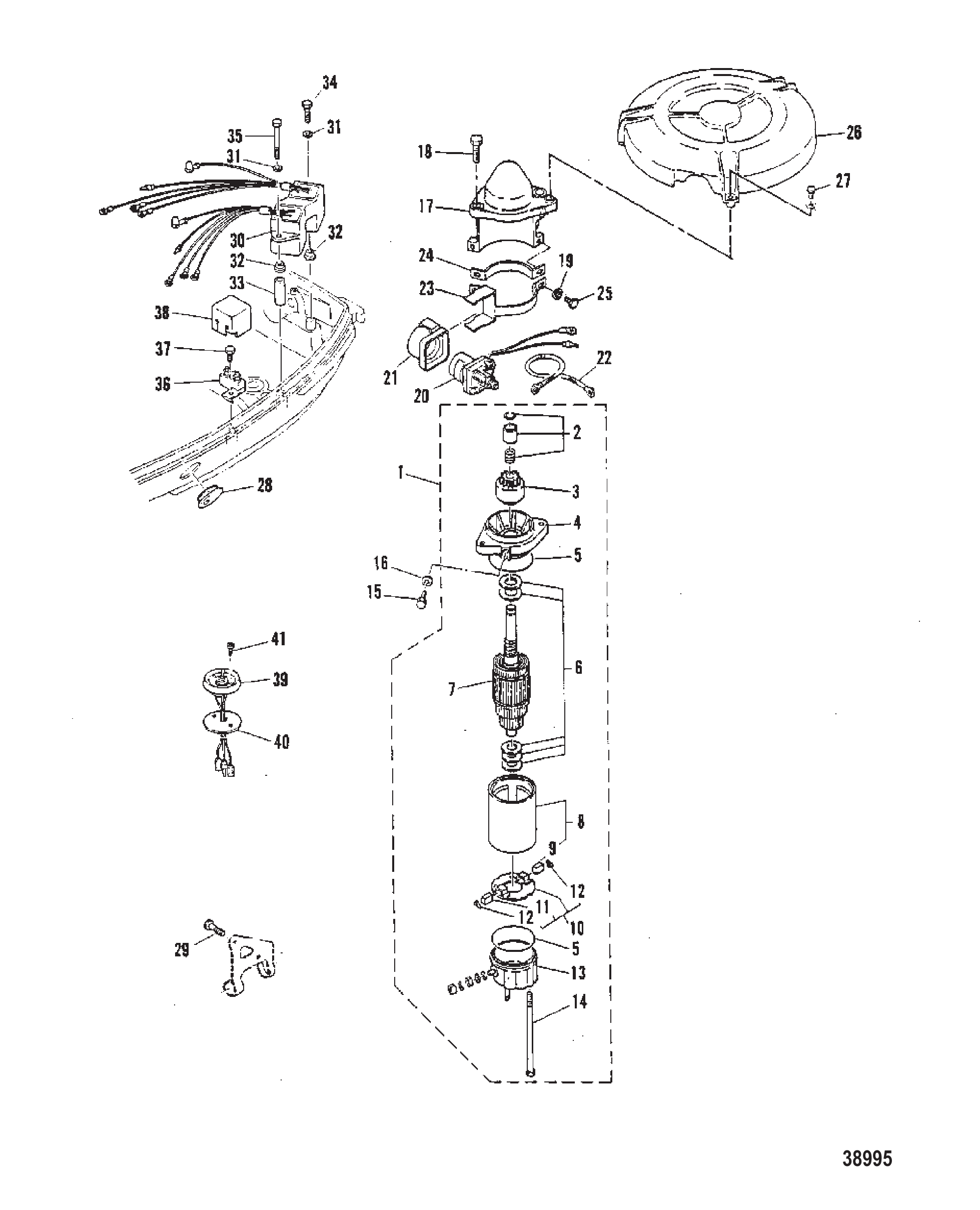ELECTRIC STARTER MOTOR